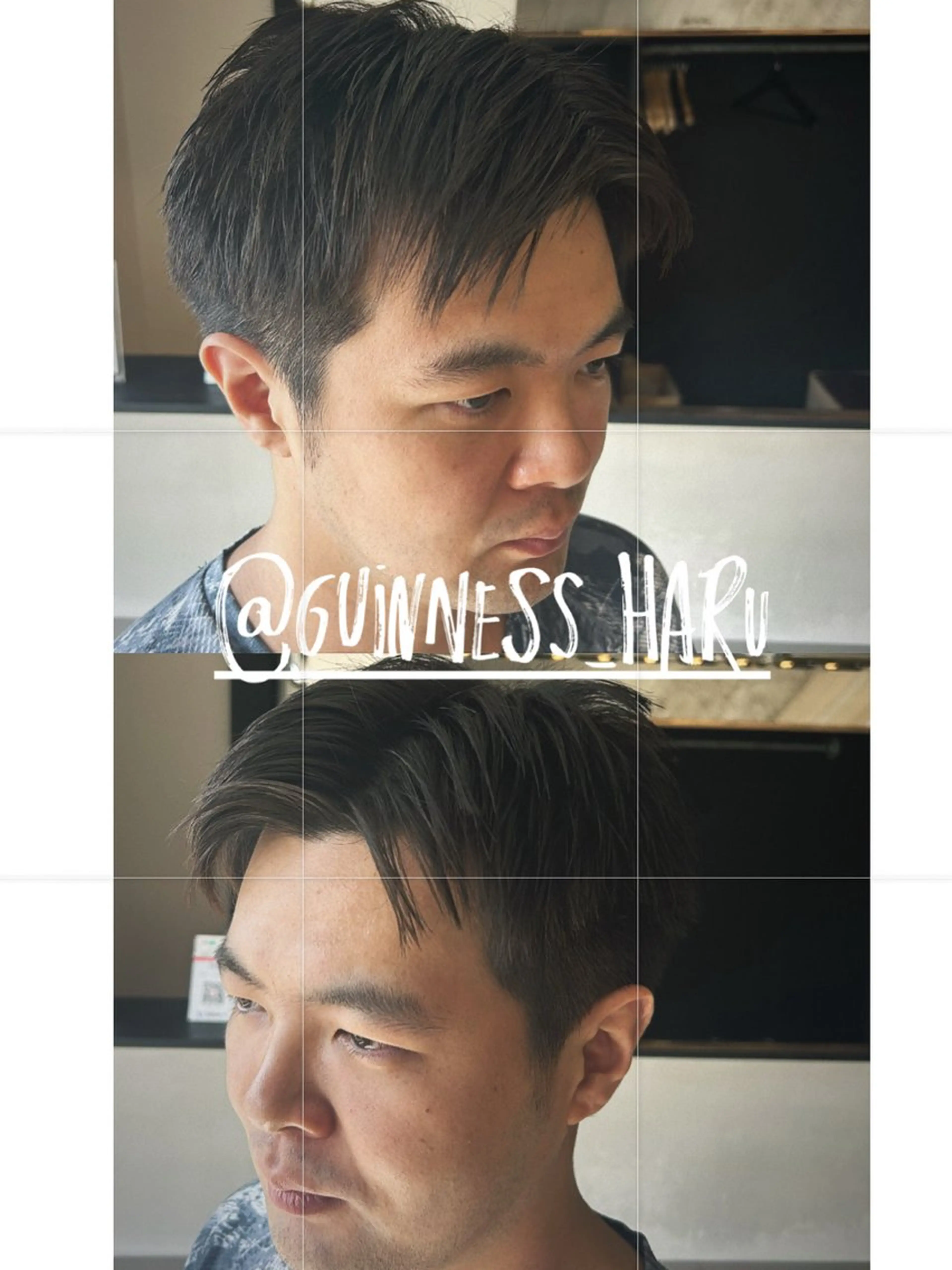 ショート メンズ 刈り上げ guinness所属・石田 陽土のヘアスタイル