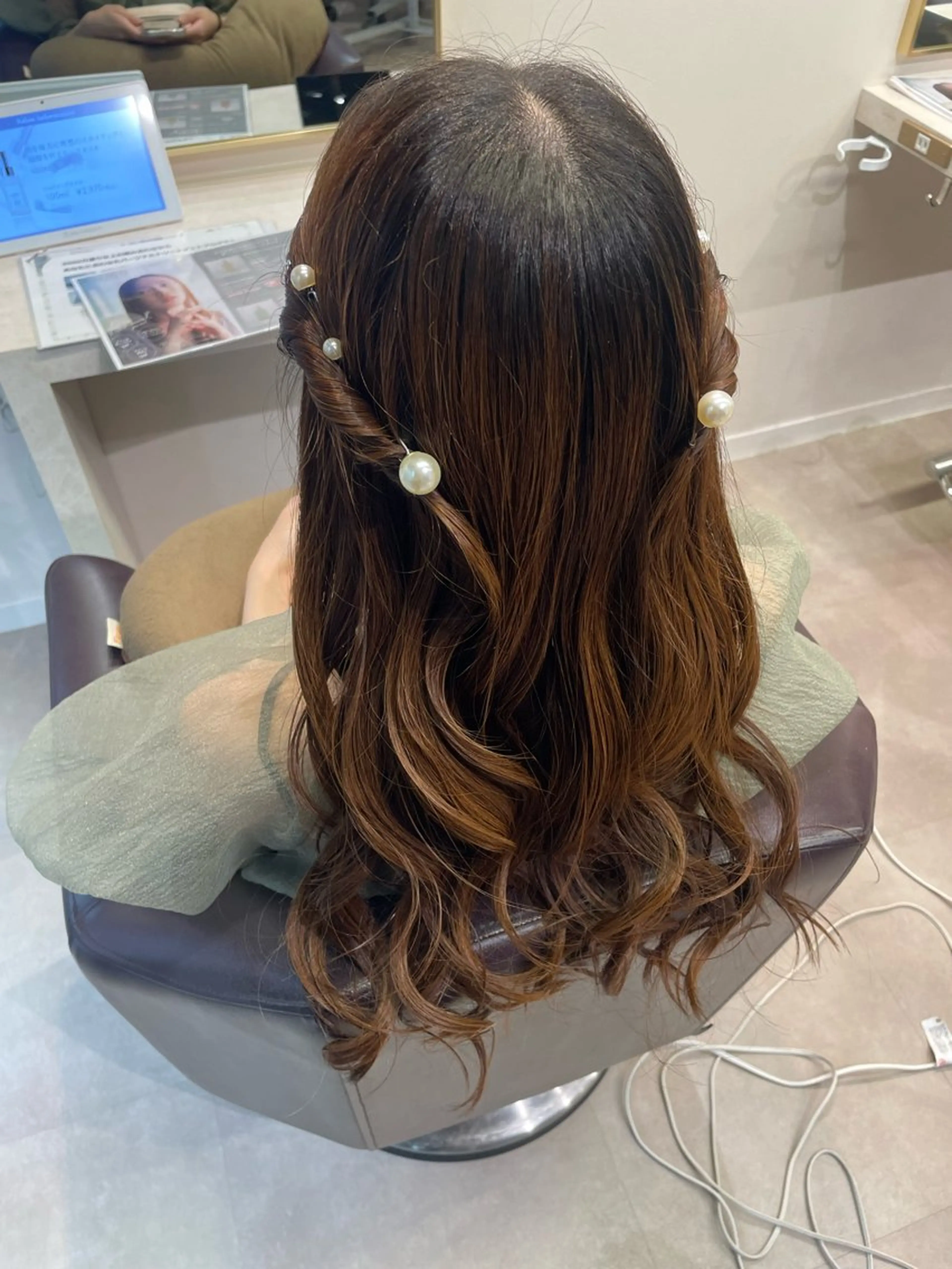 ヘアアレンジ 横浜/艶髪/アレンジ FACE。ゆのんのヘアスタイル