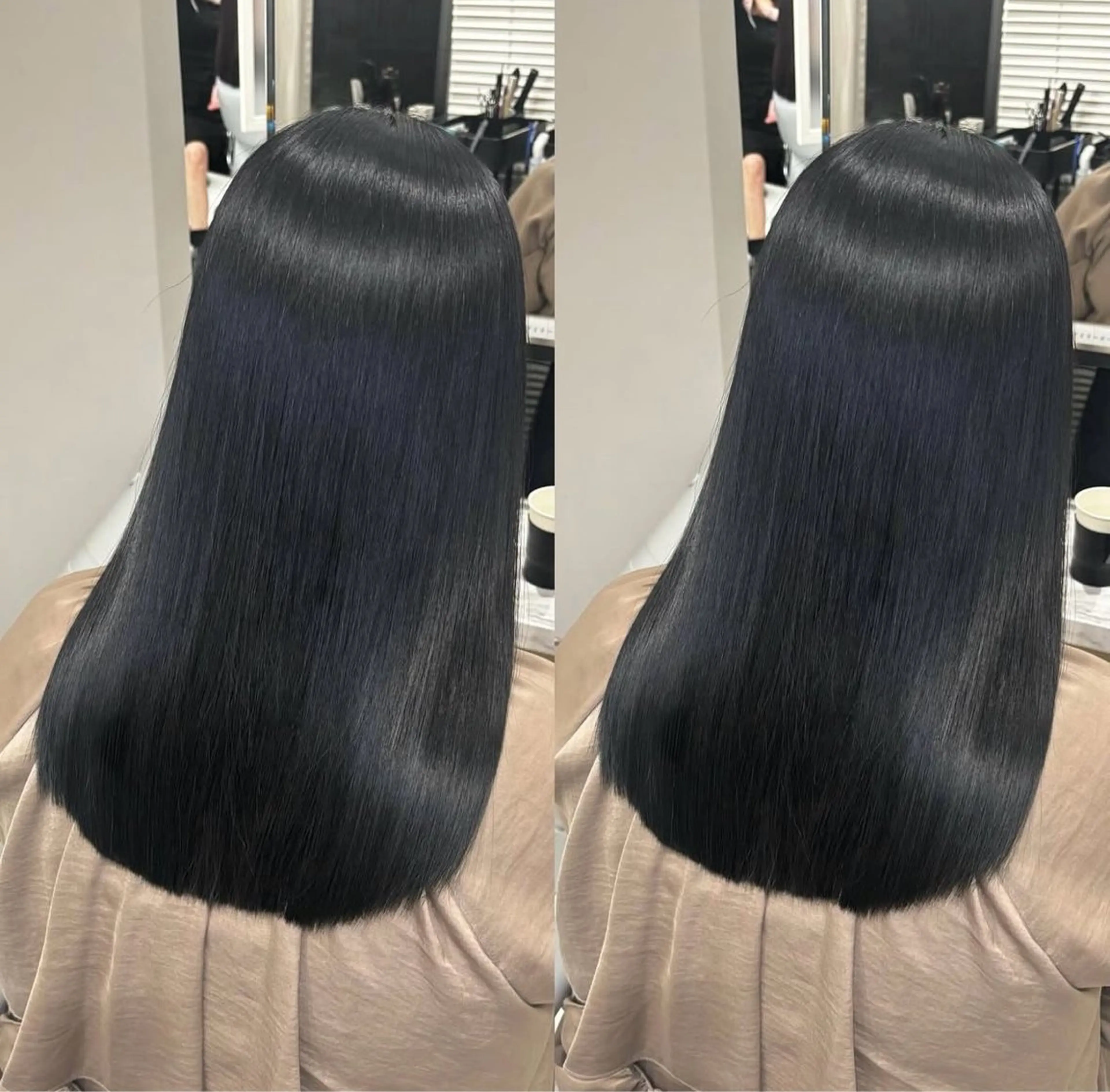 セミロング トリートメント youres hair 髪質改善トリートメント&ヘッドスパ　恵比寿本店所属・恵比寿/ブリーチ/ 髪質改善/フミヤのヘアスタイル