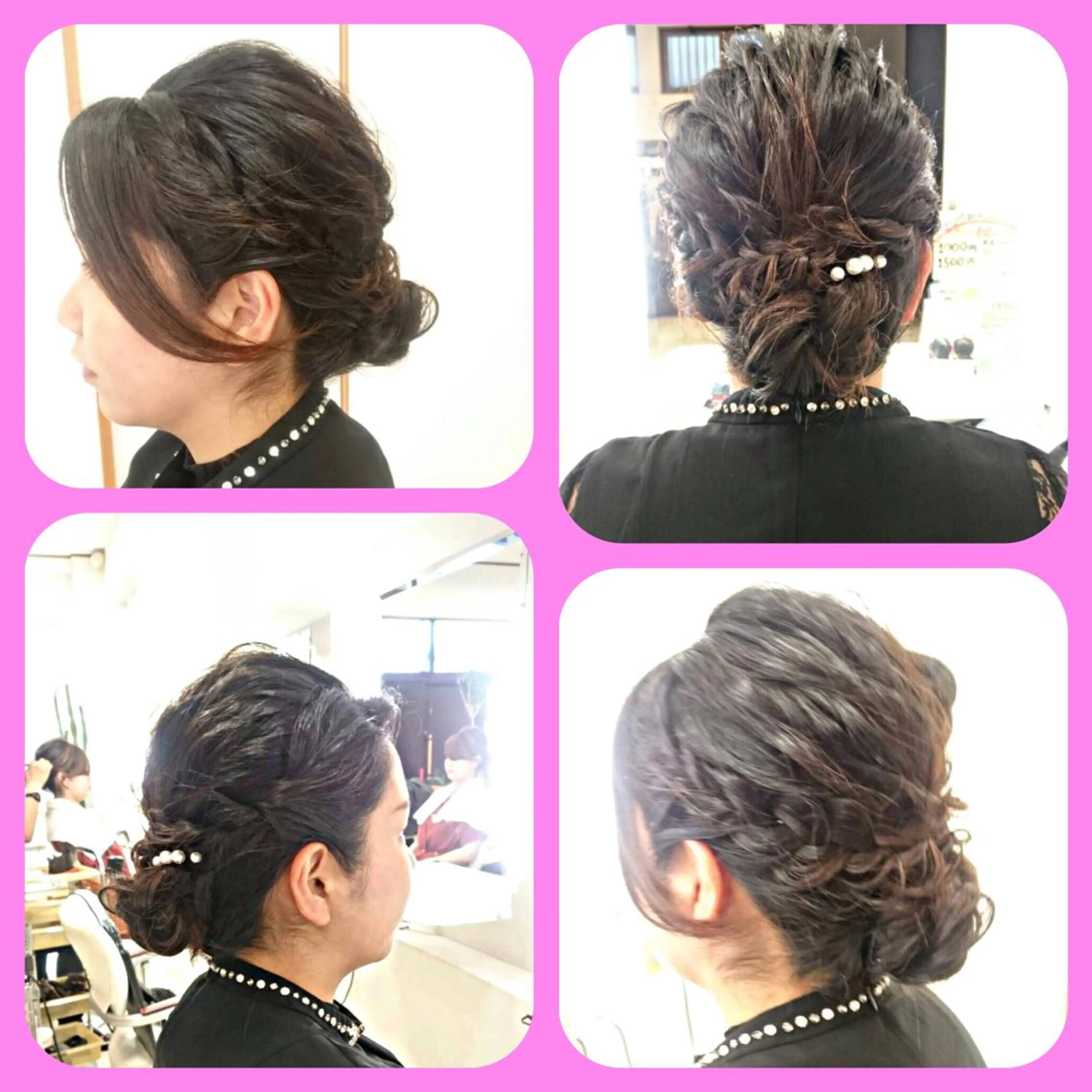 ロング ヘアアレンジ Hair VERDEのヘアスタイル