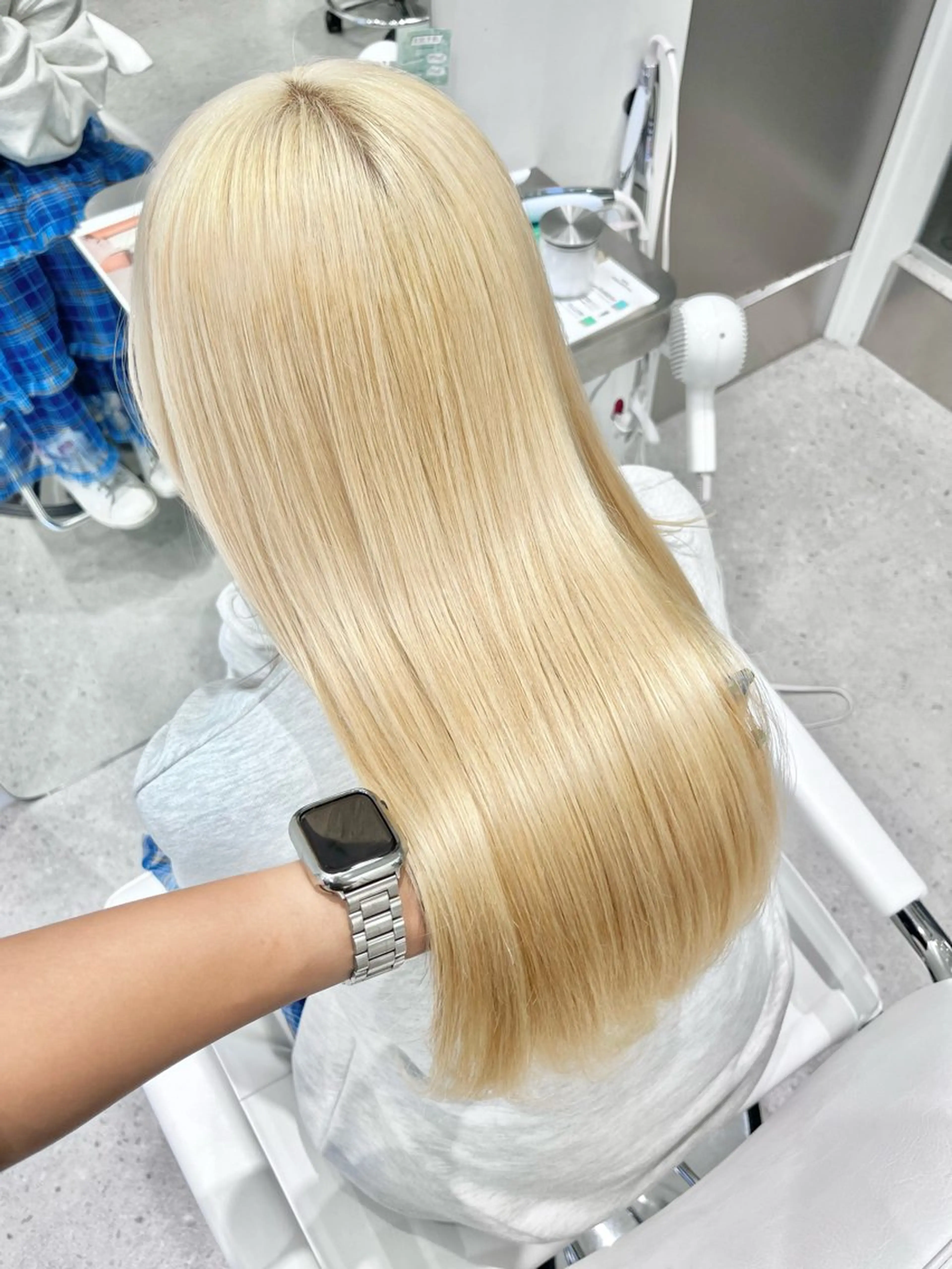 カラー ブロンド ヘアカラー トリートメント カットモデル募集✂️ hikaruのヘアスタイル