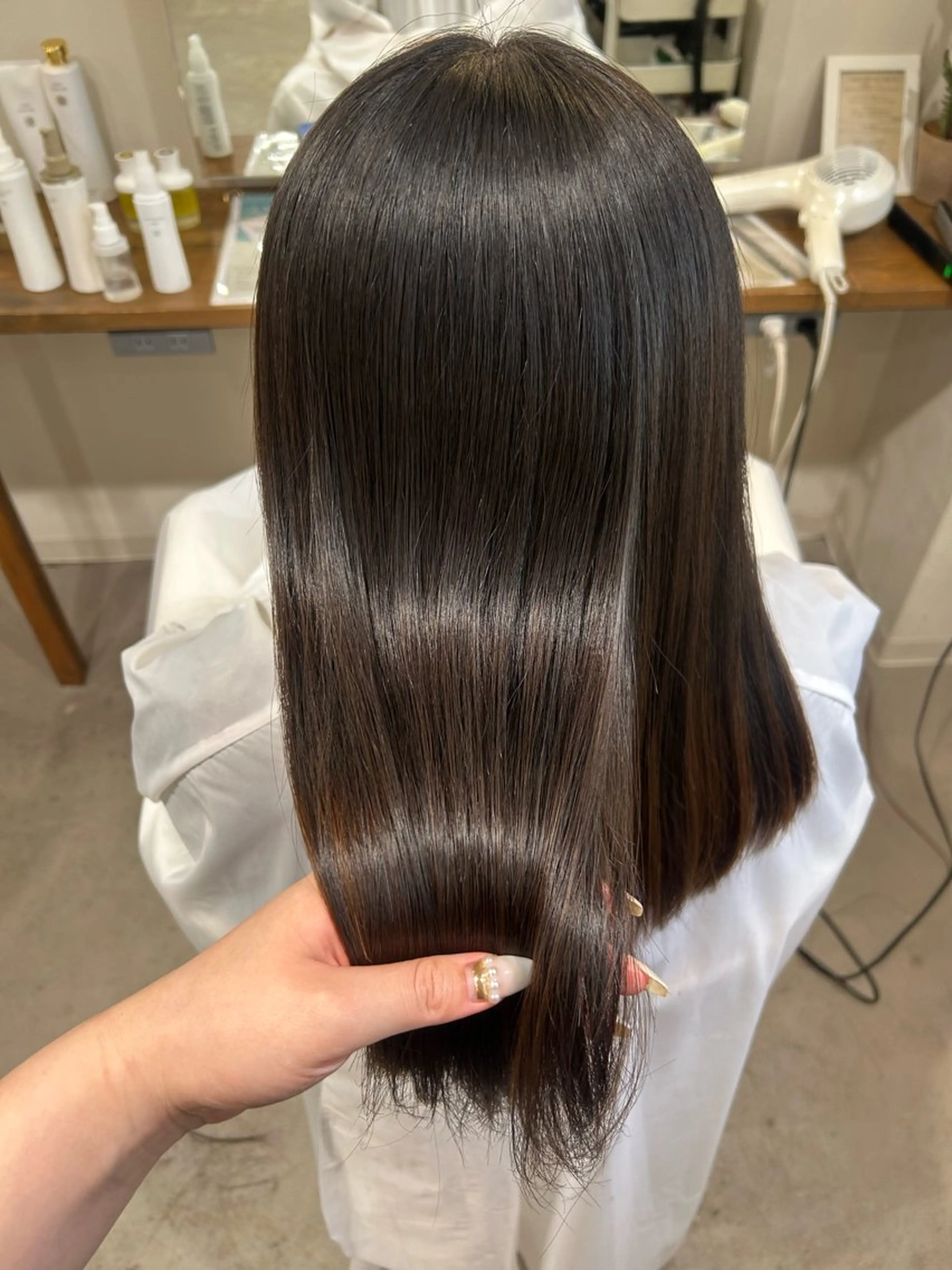 ロング 縮毛矯正 トリートメント mens,by cocoterrace所属・メンズ特化 美容師misakiのヘアスタイル