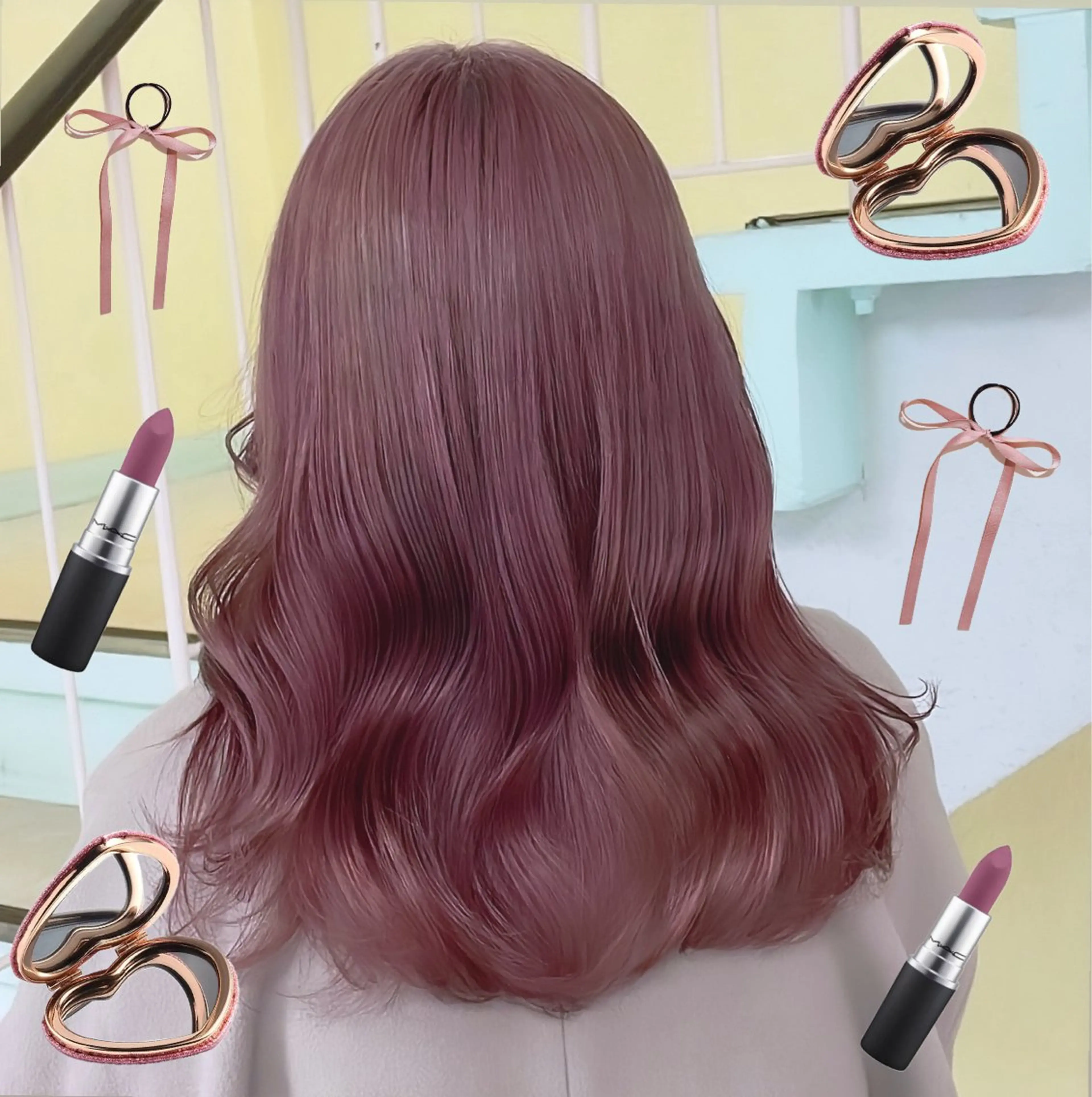 カラー ヘアカラー トリートメント 渋谷:インナーカラー ／🍒エリカ🍒のヘアスタイル