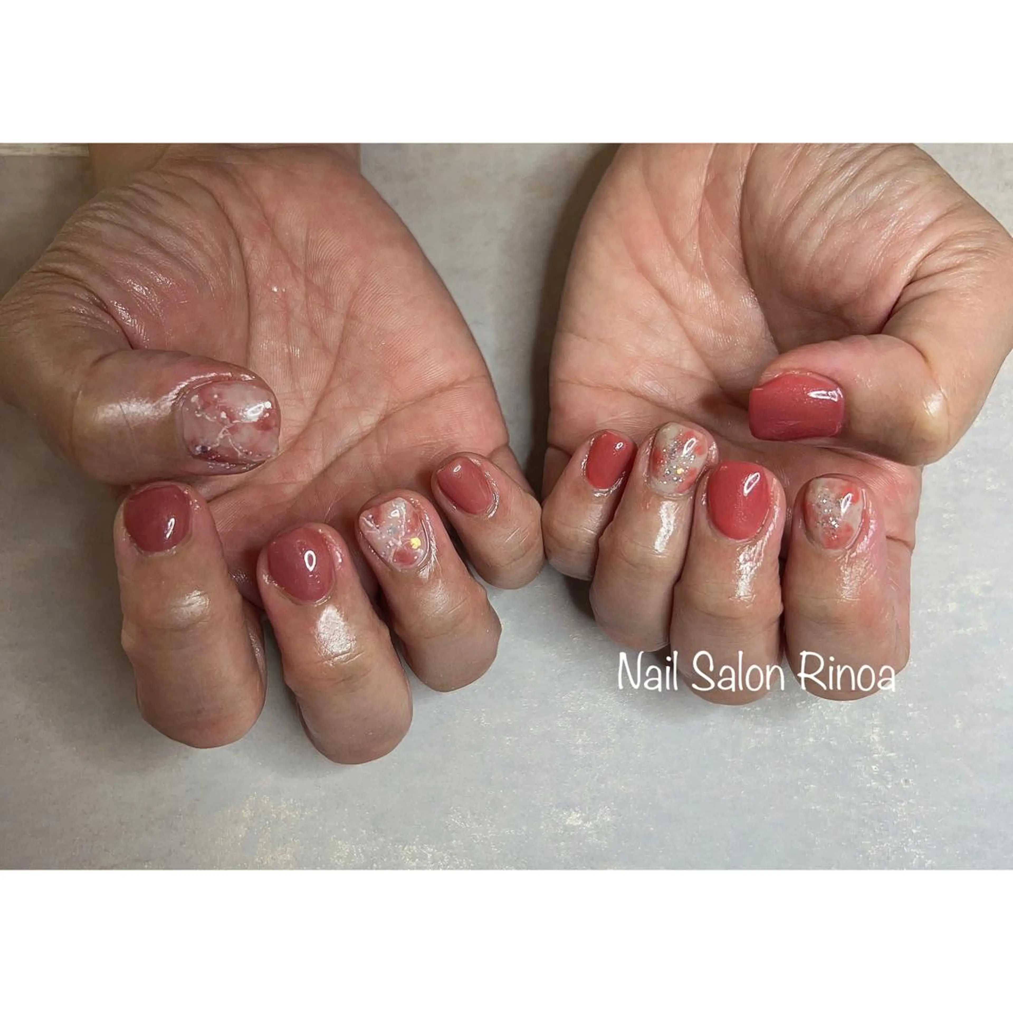 ネイル ハンドネイル フットネイル Nail Salon Rinoaのネイルデザイン