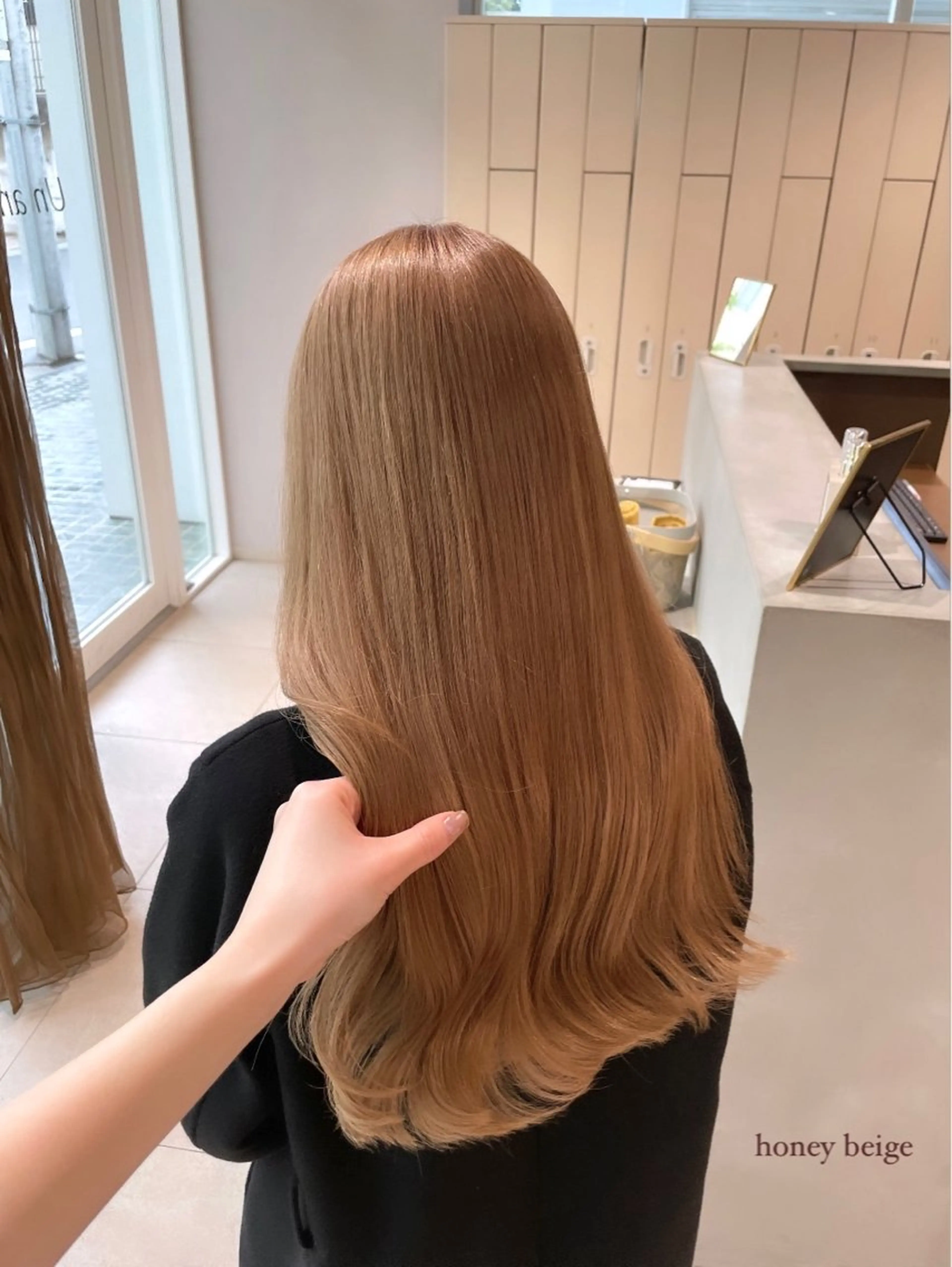 ロング カラー ブリーチ ブロンド 透明感カラー Haruna / 透明感カラー🌙のヘアスタイル