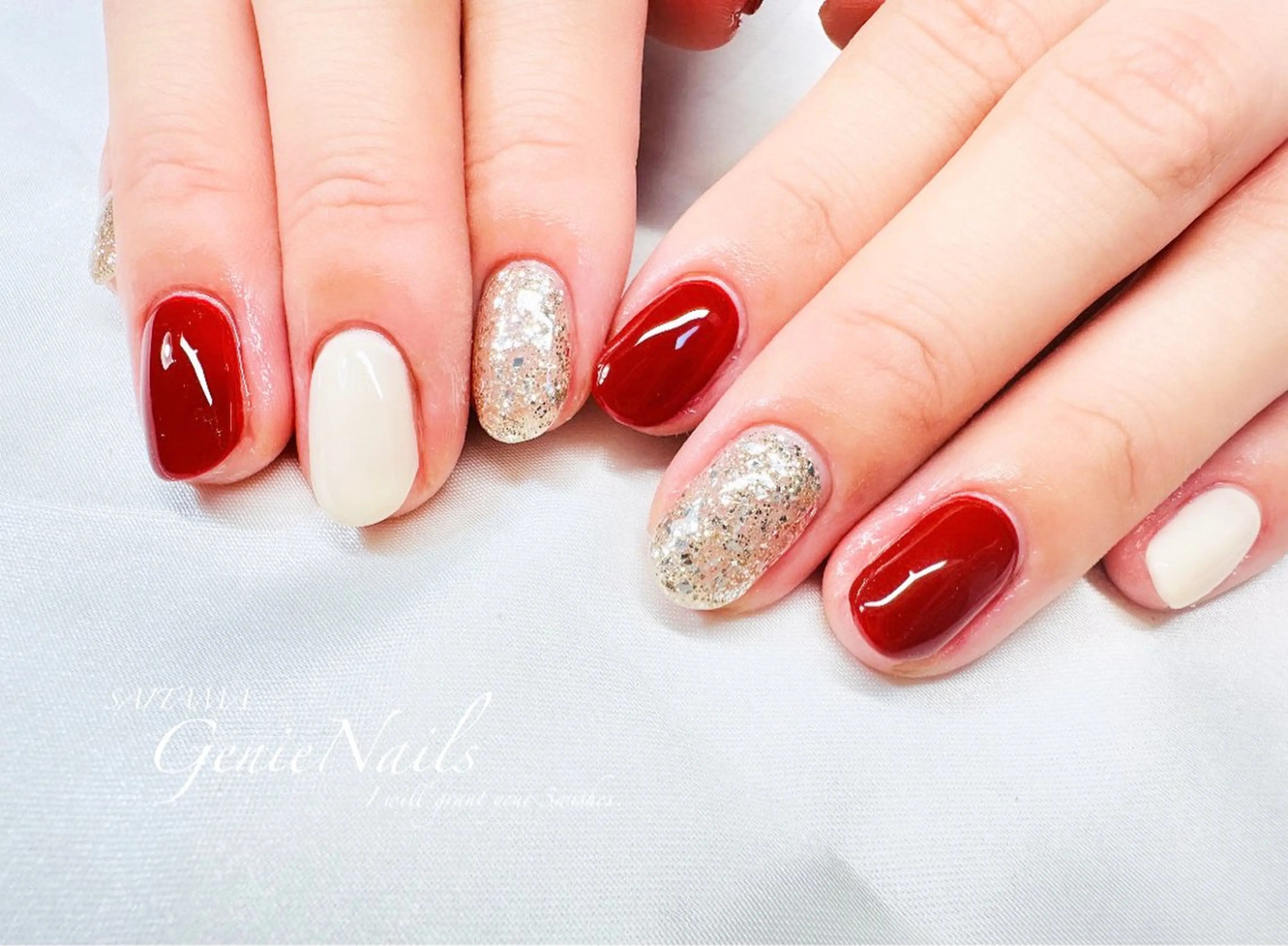 メンズ ネイル アートネイル フットネイル 持ち込み Genie Nailsのネイルデザイン