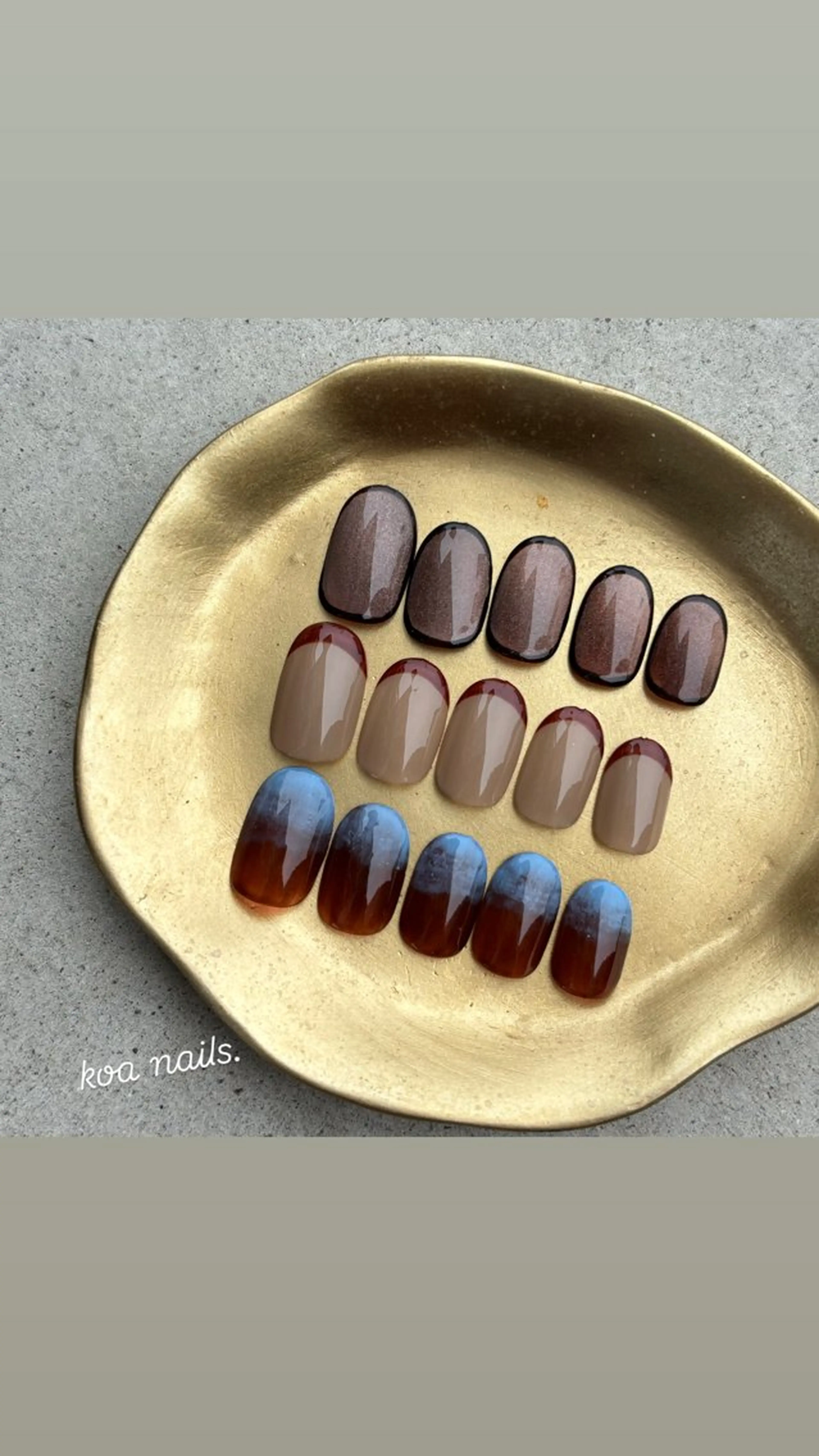 ネイル ハンドネイル Koa nails.のネイルデザイン