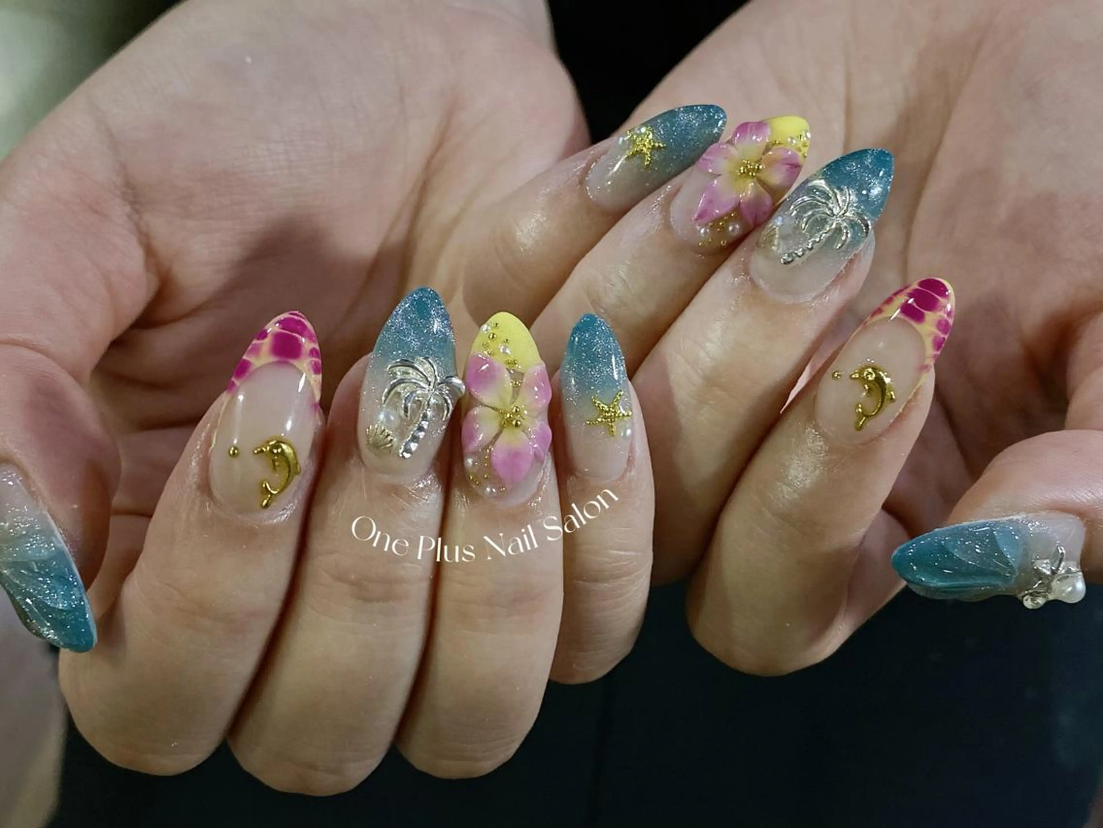 ネイル ハンドネイル ハンドケア One Plus Nail Salonのネイルデザイン