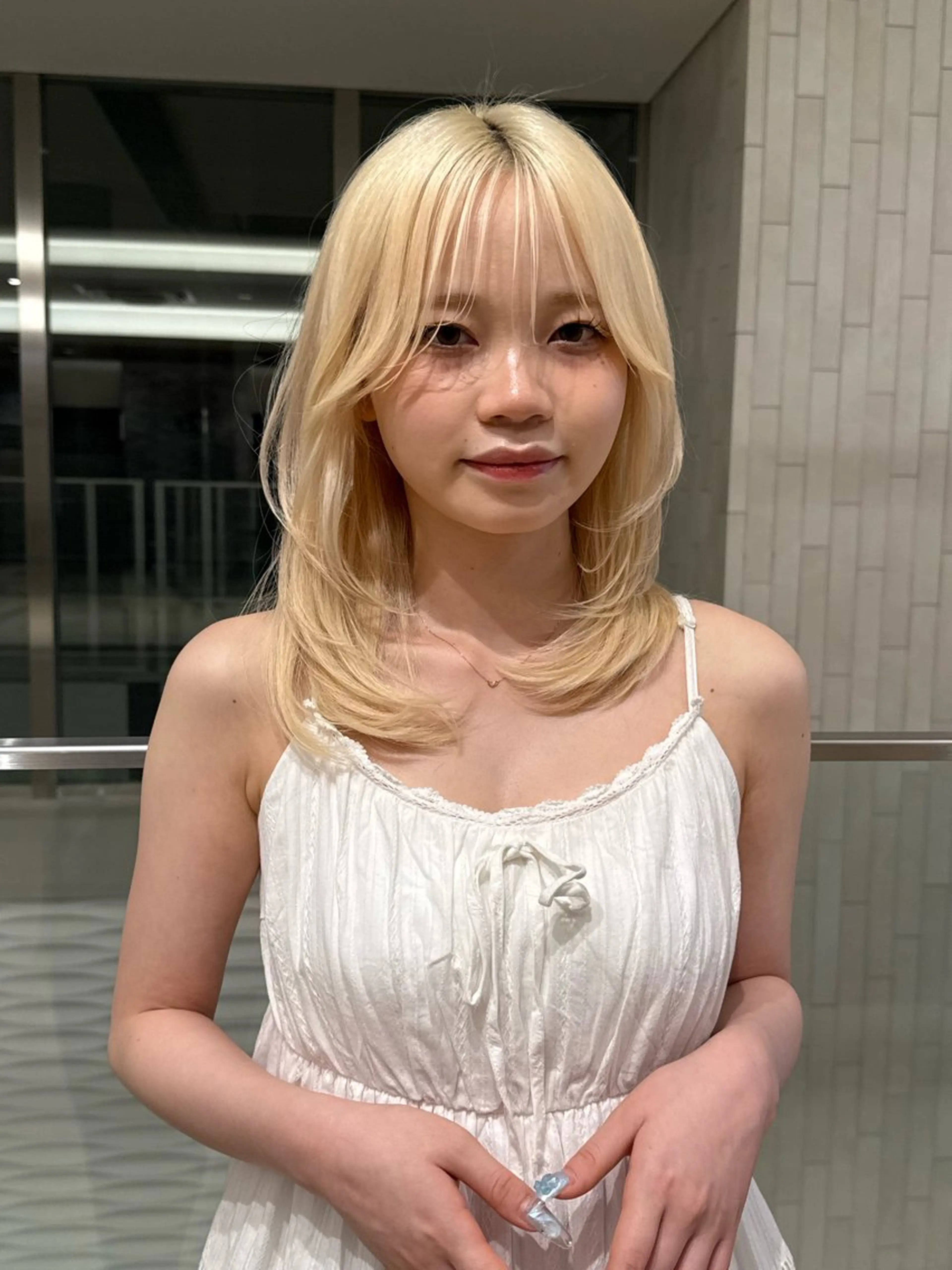 ミディアム カラー ヘアカラー トリートメント 佐藤 悠汰のヘアスタイル