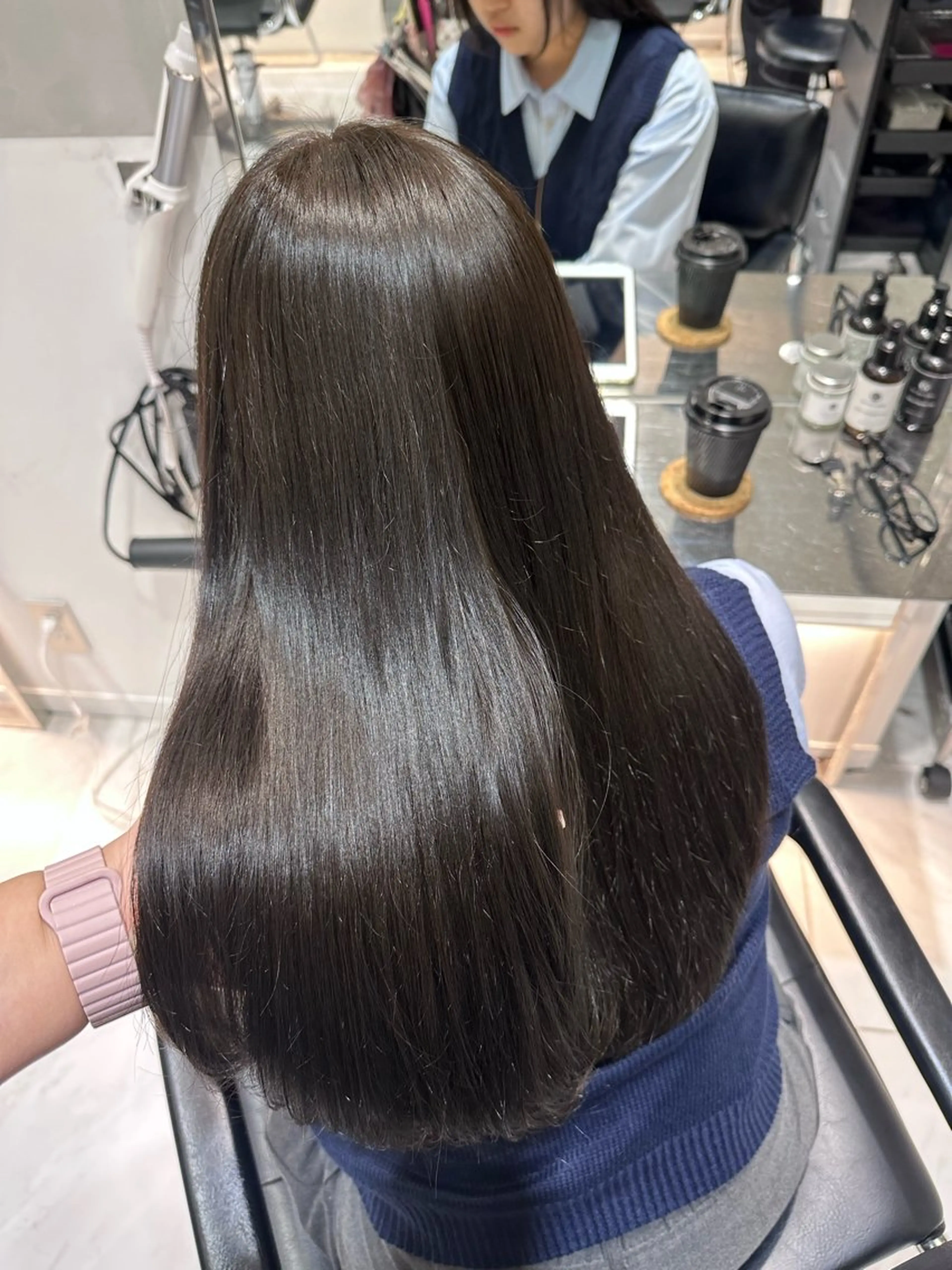 セミロング ヘアカラー メンズ/艶カラー Rino🎀のヘアスタイル