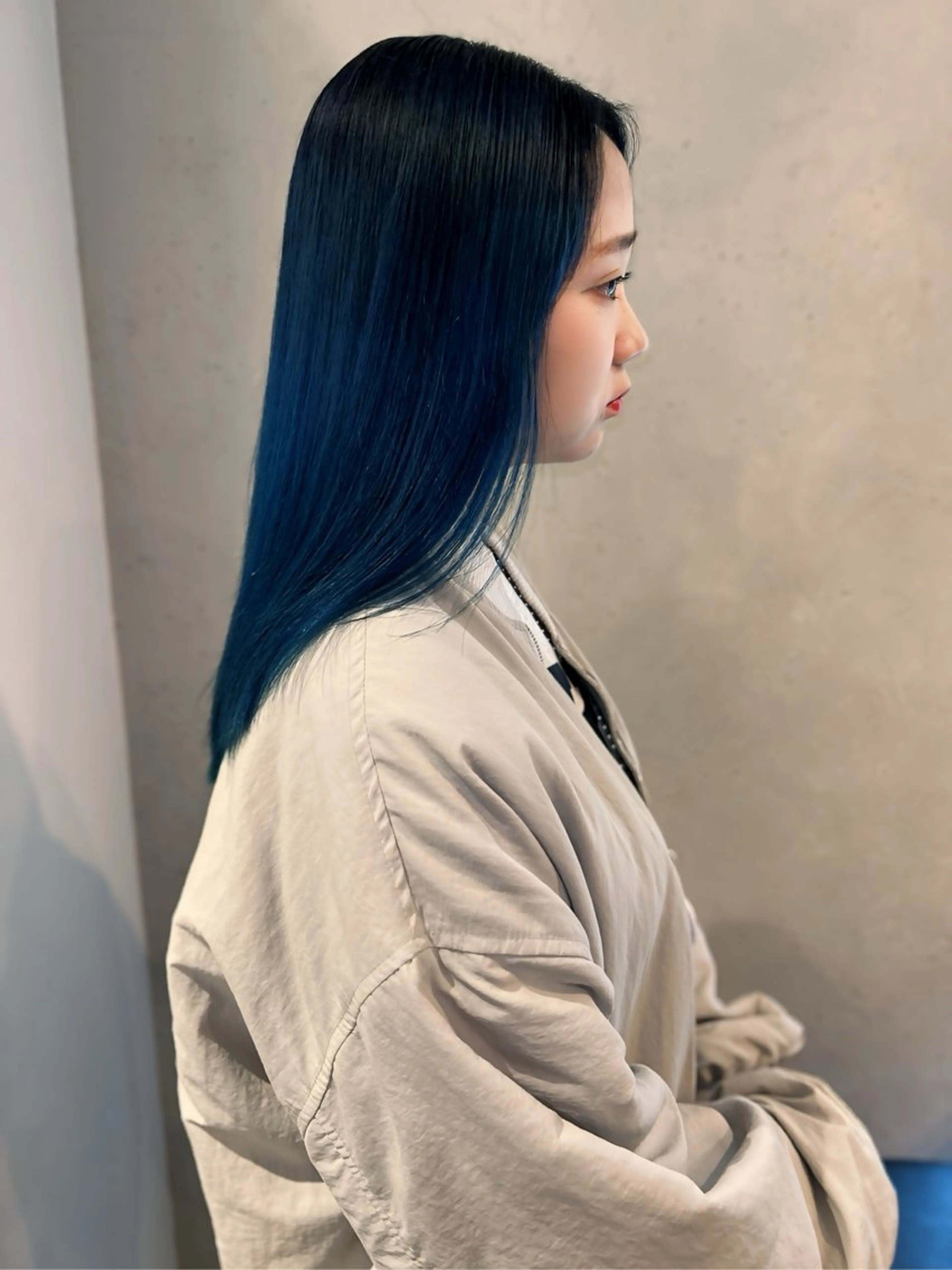 ロング ヘアカラー トリートメント ハイトーン/レイヤー /迫田龍明のヘアスタイル