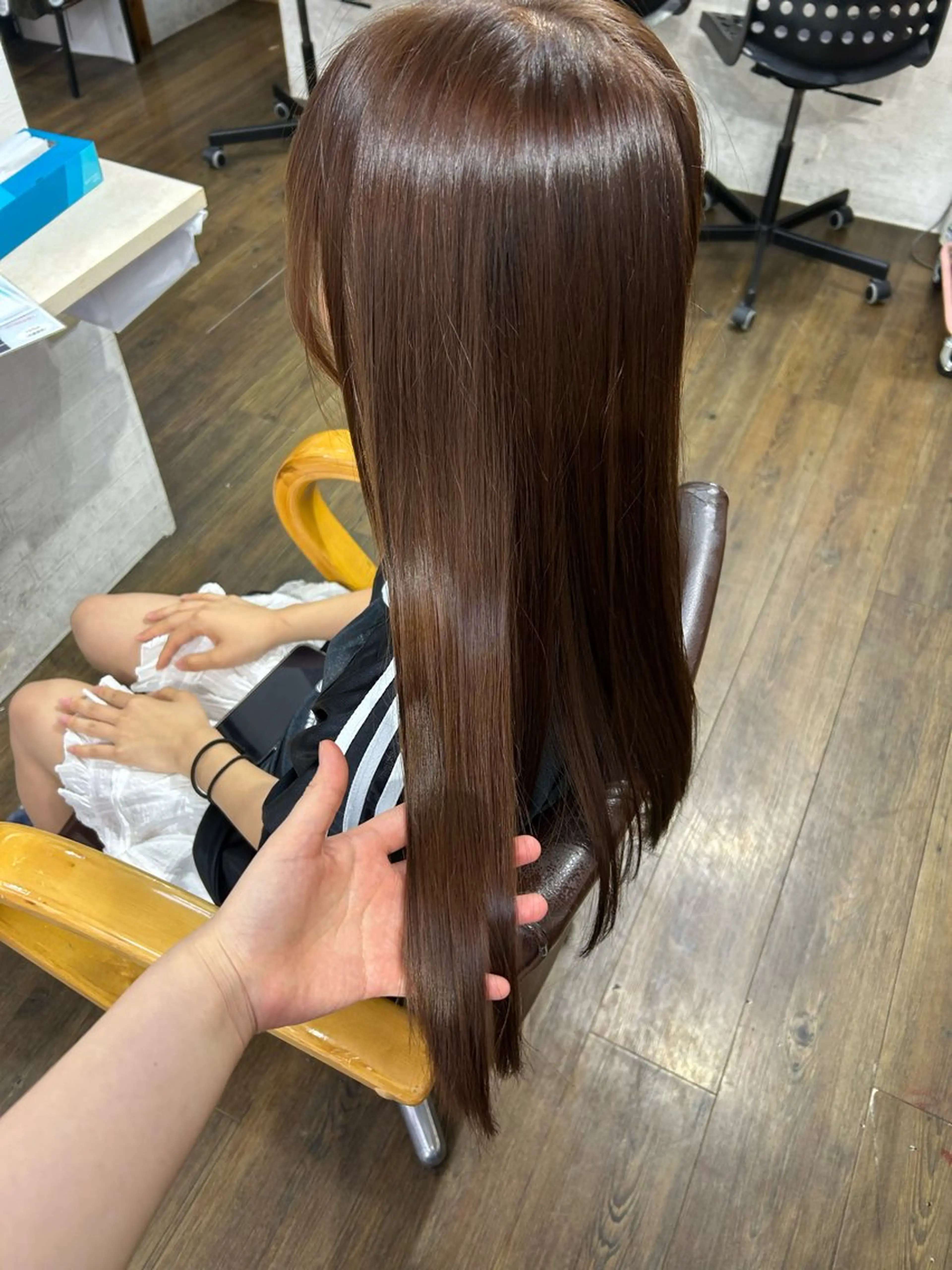 ロング 🩵U-topia 🩵高田　青空🩵のヘアスタイル