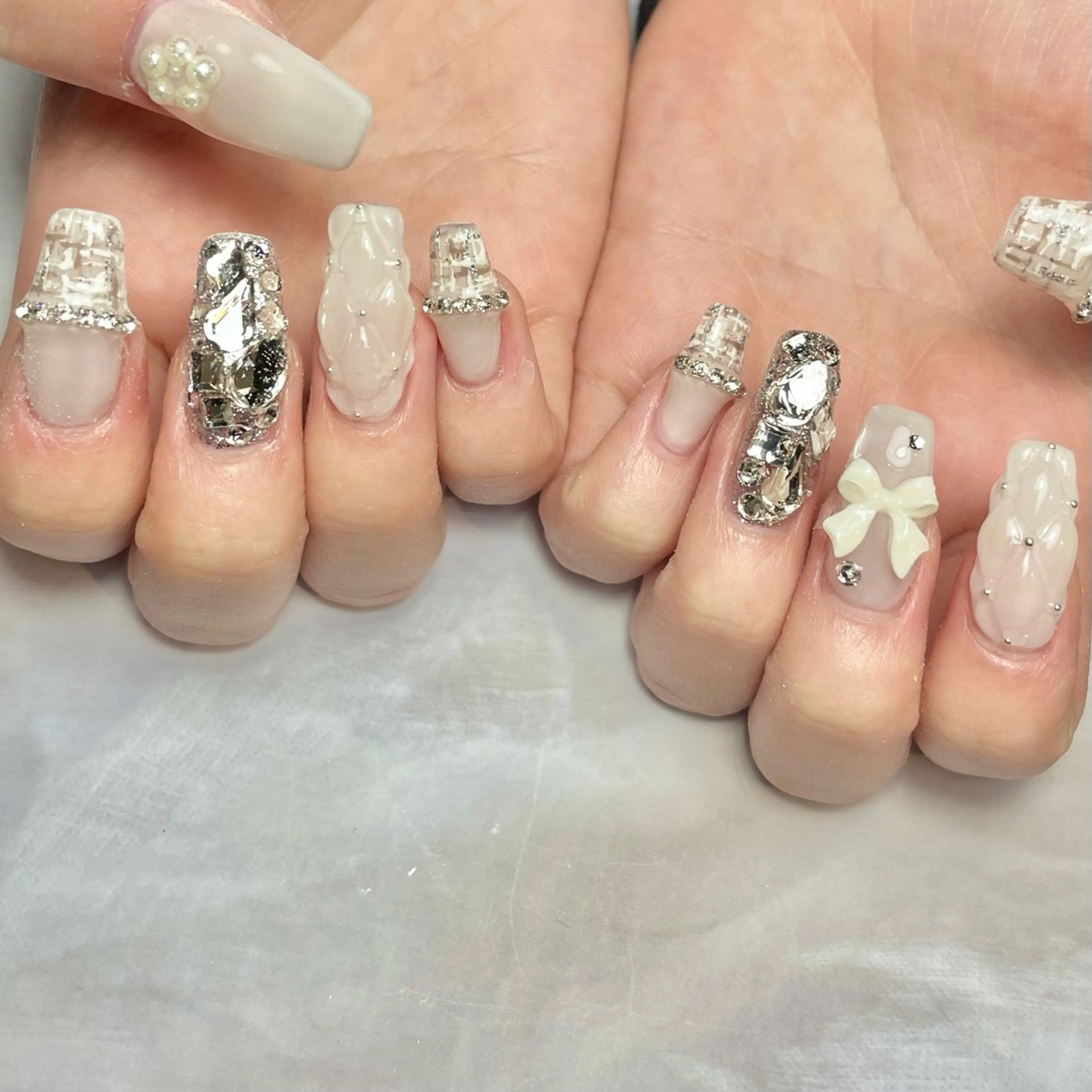 ネイル 持ち込み ハンドネイル Reflection marikoのネイルデザイン