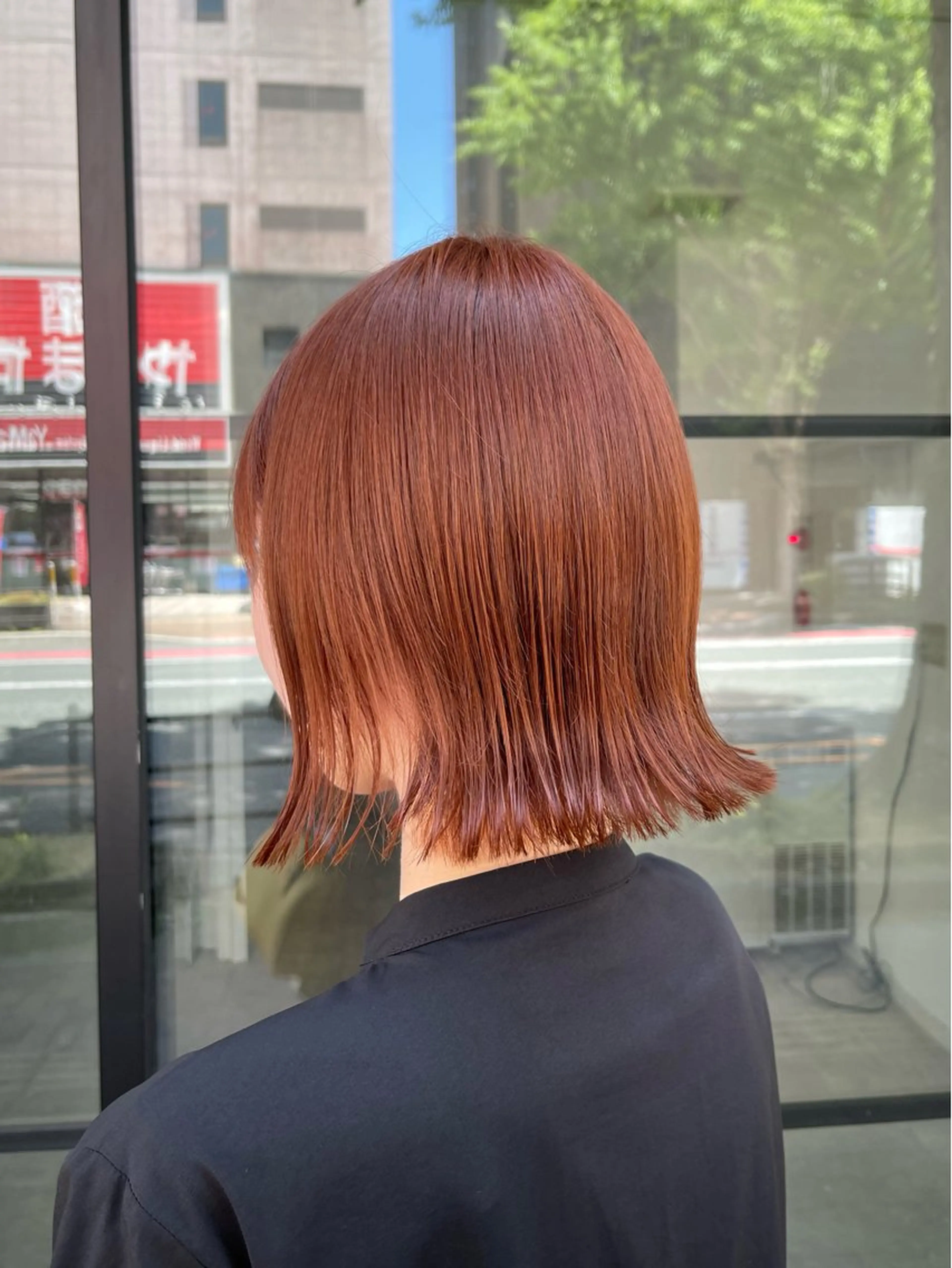 ミディアム カット ヘアカラー 園田 渉 ◤SHIKIO◢のヘアスタイル