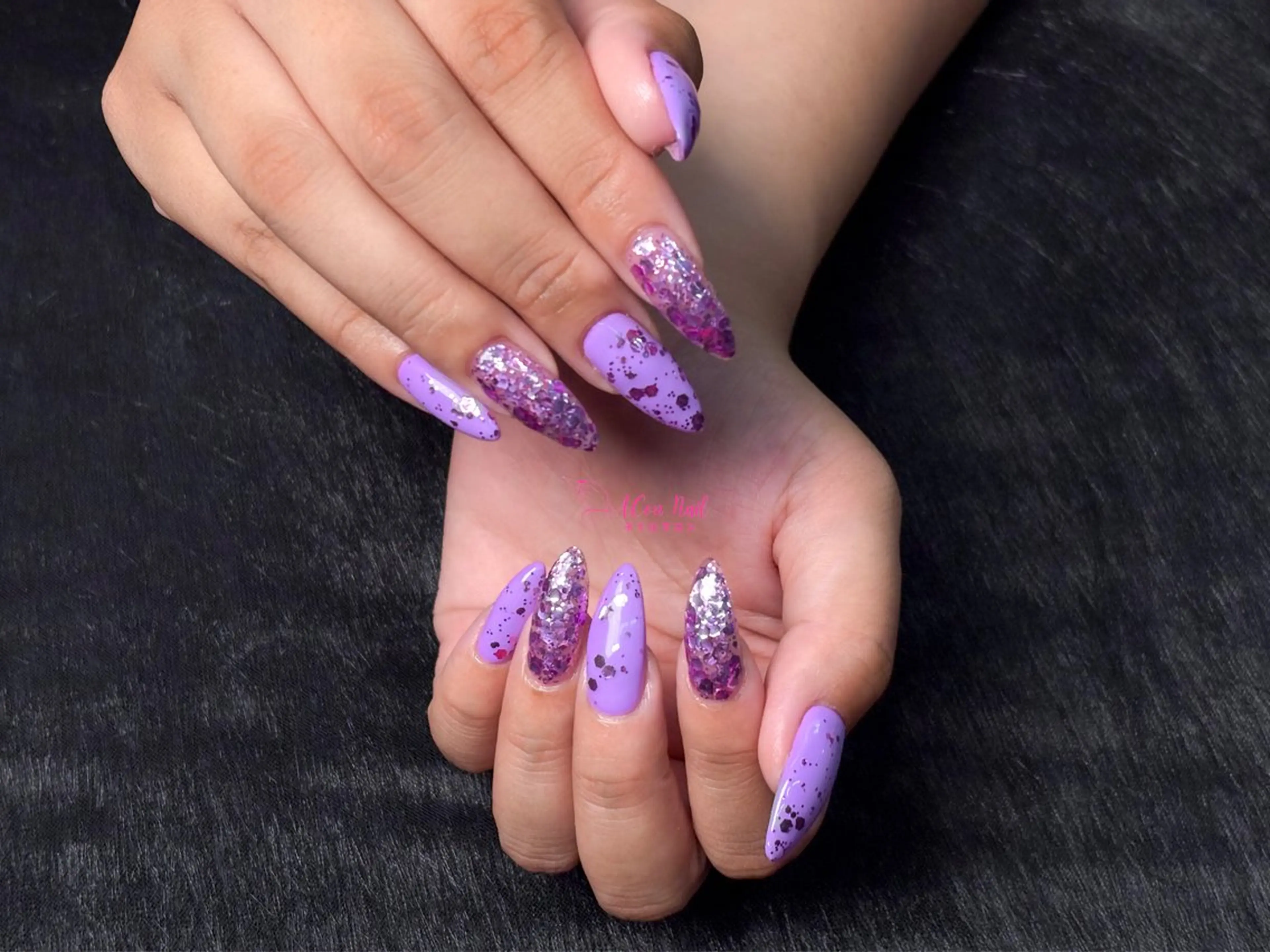 ネイル 桜ネイル 長さ出し フラワーネイル フレンチネイル ジェルネイル ハンドネイル AConNailSalon所属・ACon NailSalonのネイルデザイン