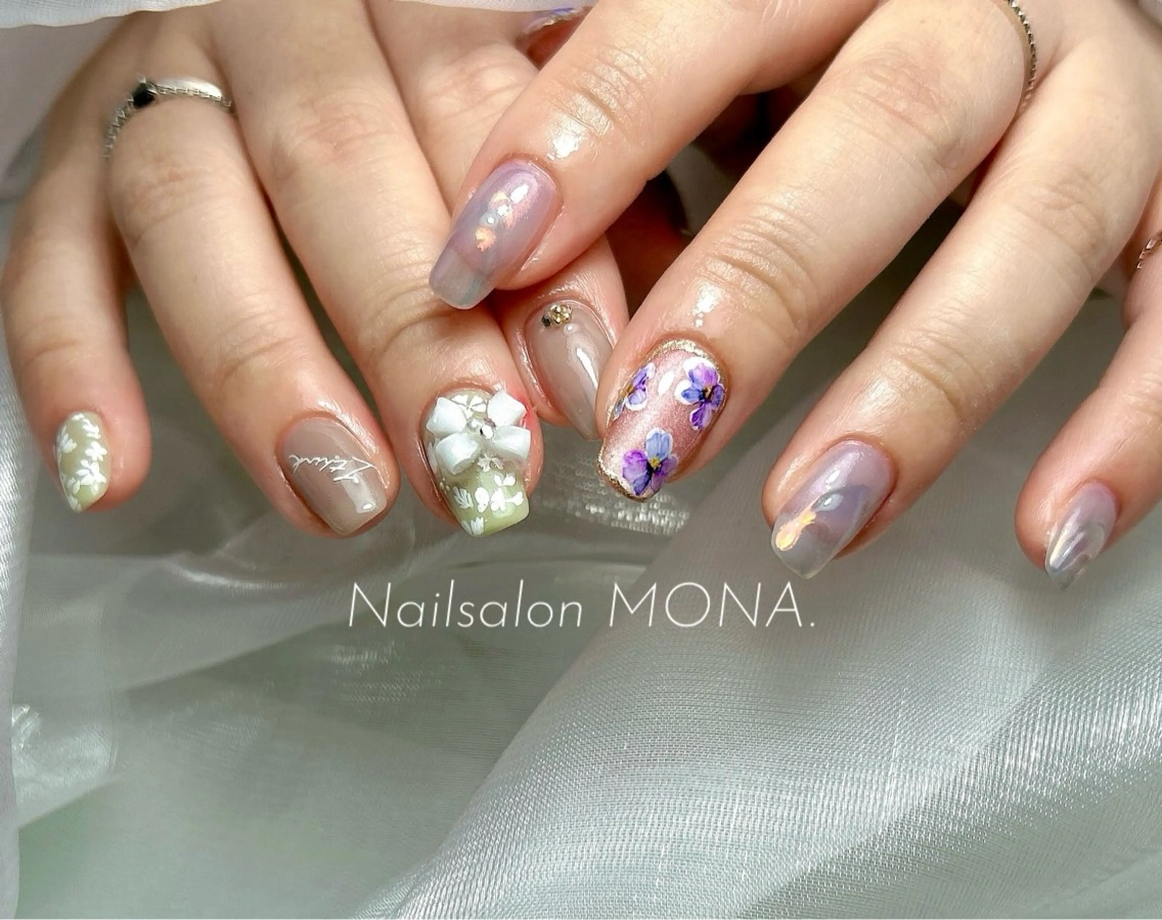 ネイル ハンドネイル Nailsalon MONA.のネイルデザイン