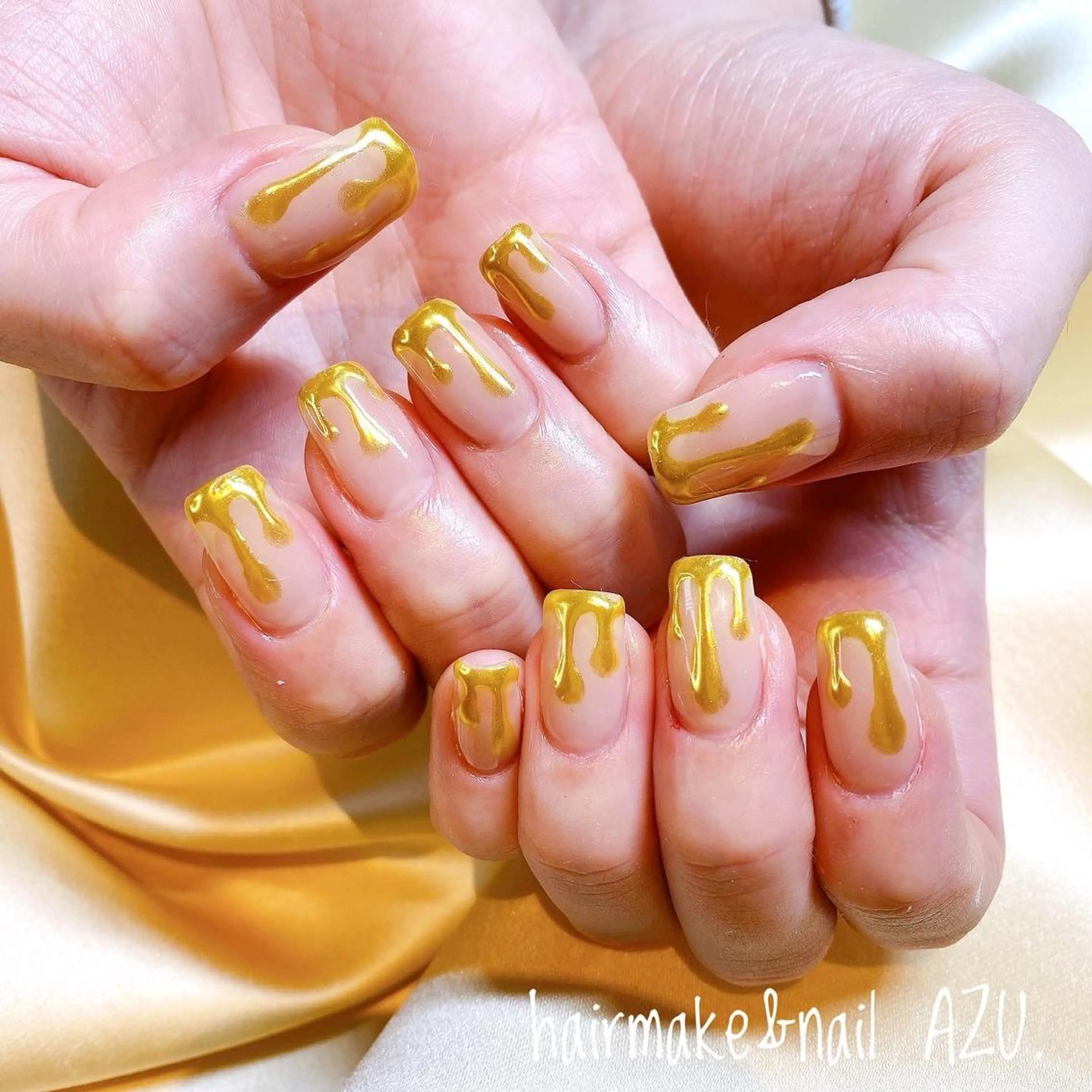 ネイル hair&nail ROOTS所属・ﾍｱﾒｲｸ&ﾈｲﾙ ♥️Azuのネイルデザイン