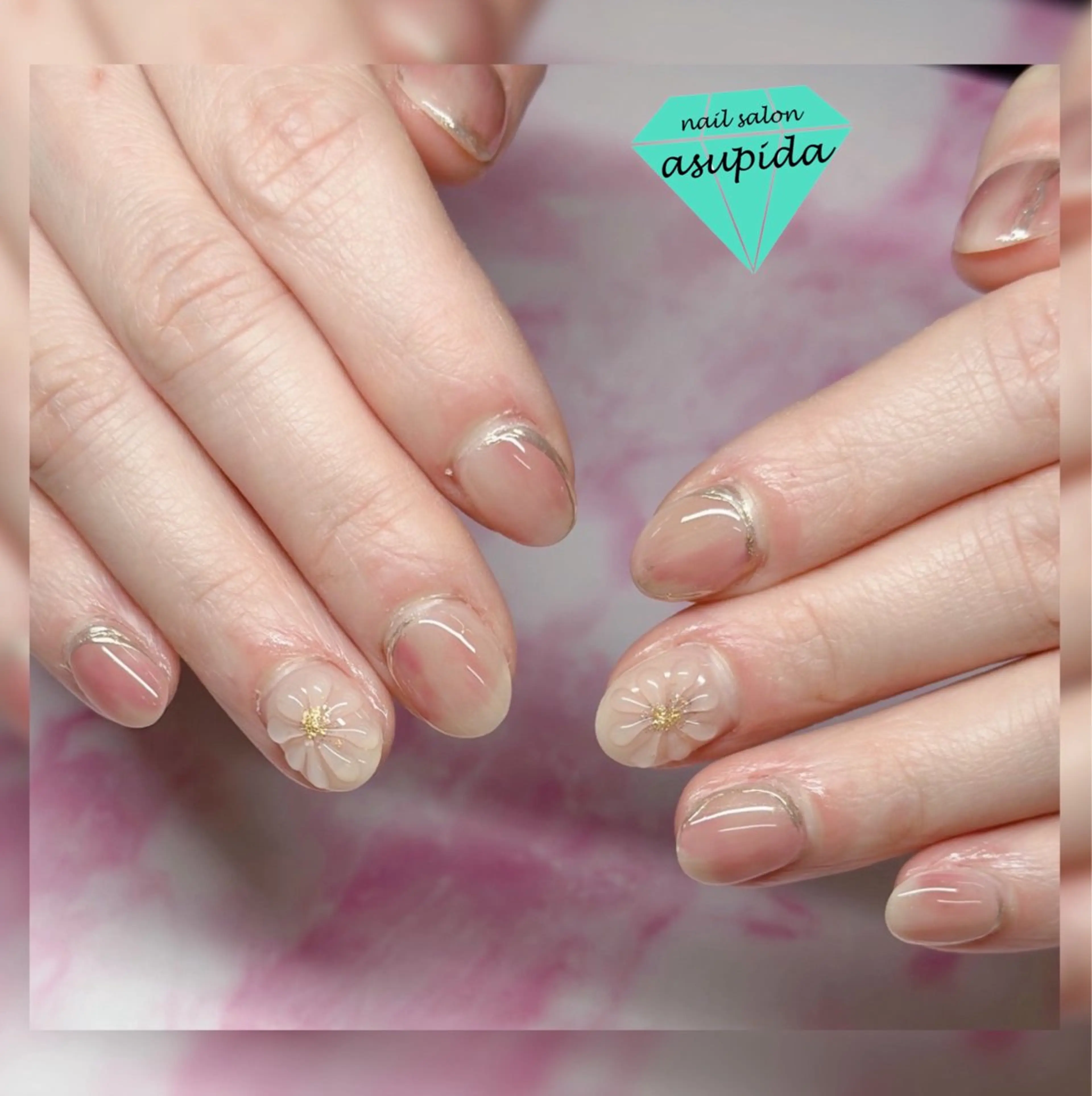 ネイル ハンドネイル nailsalon asupida所属・nail salon asupidaのネイルデザイン
