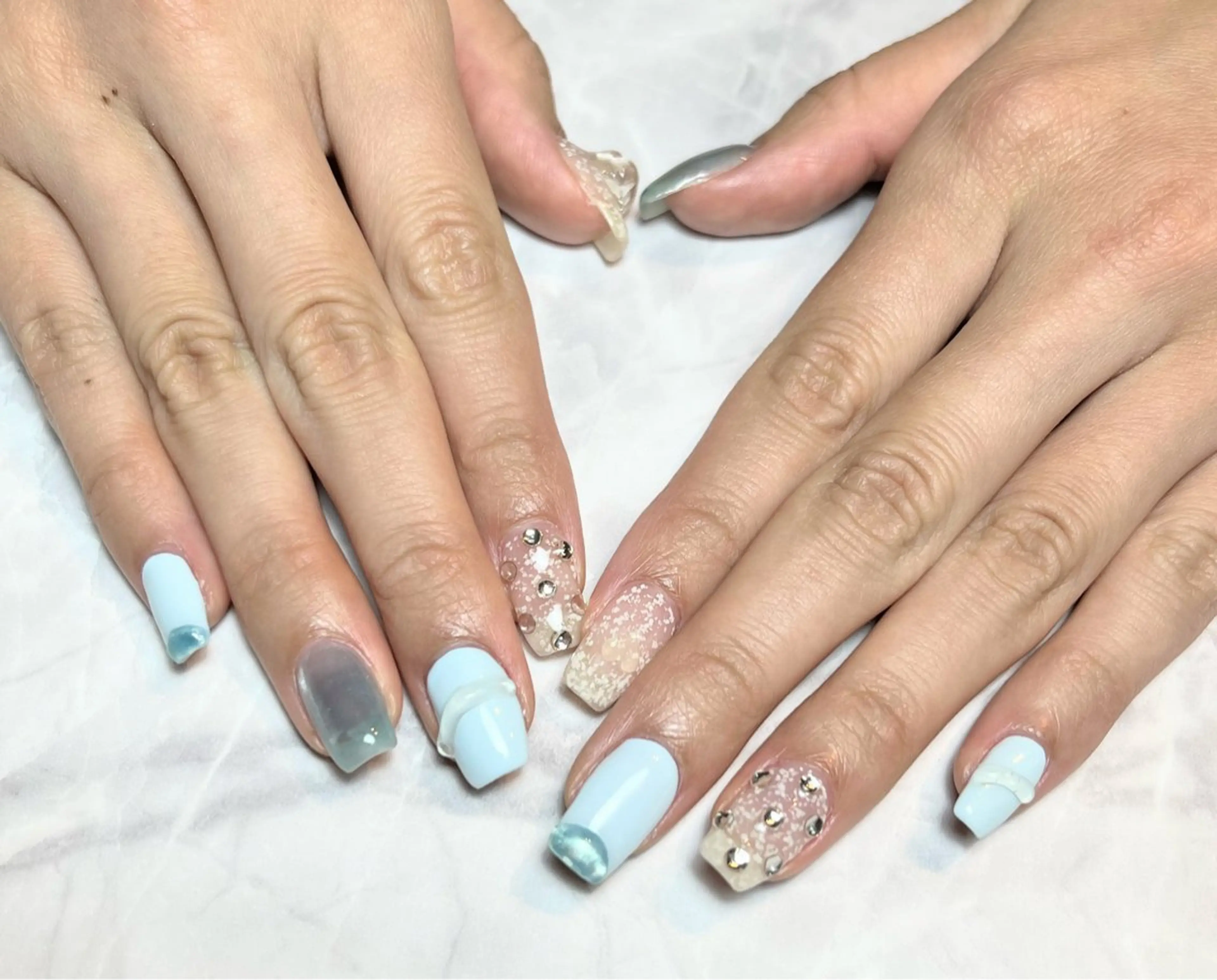 ネイル 7nail所属・なんば7nail YUZUHAのネイルデザイン