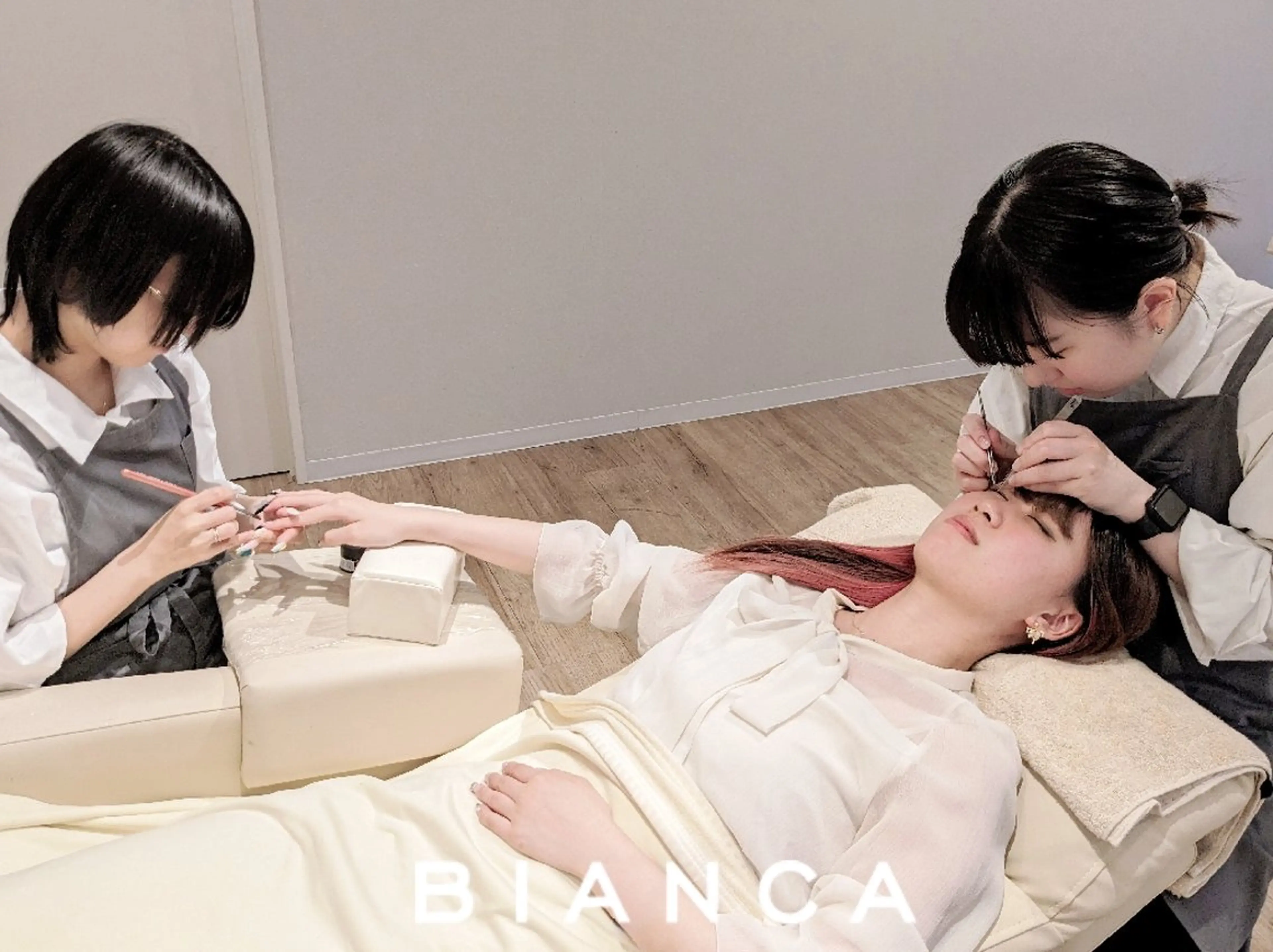 ネイル ハンドネイル Bianca名駅 Sugawaraのマツエク・マツパデザイン
