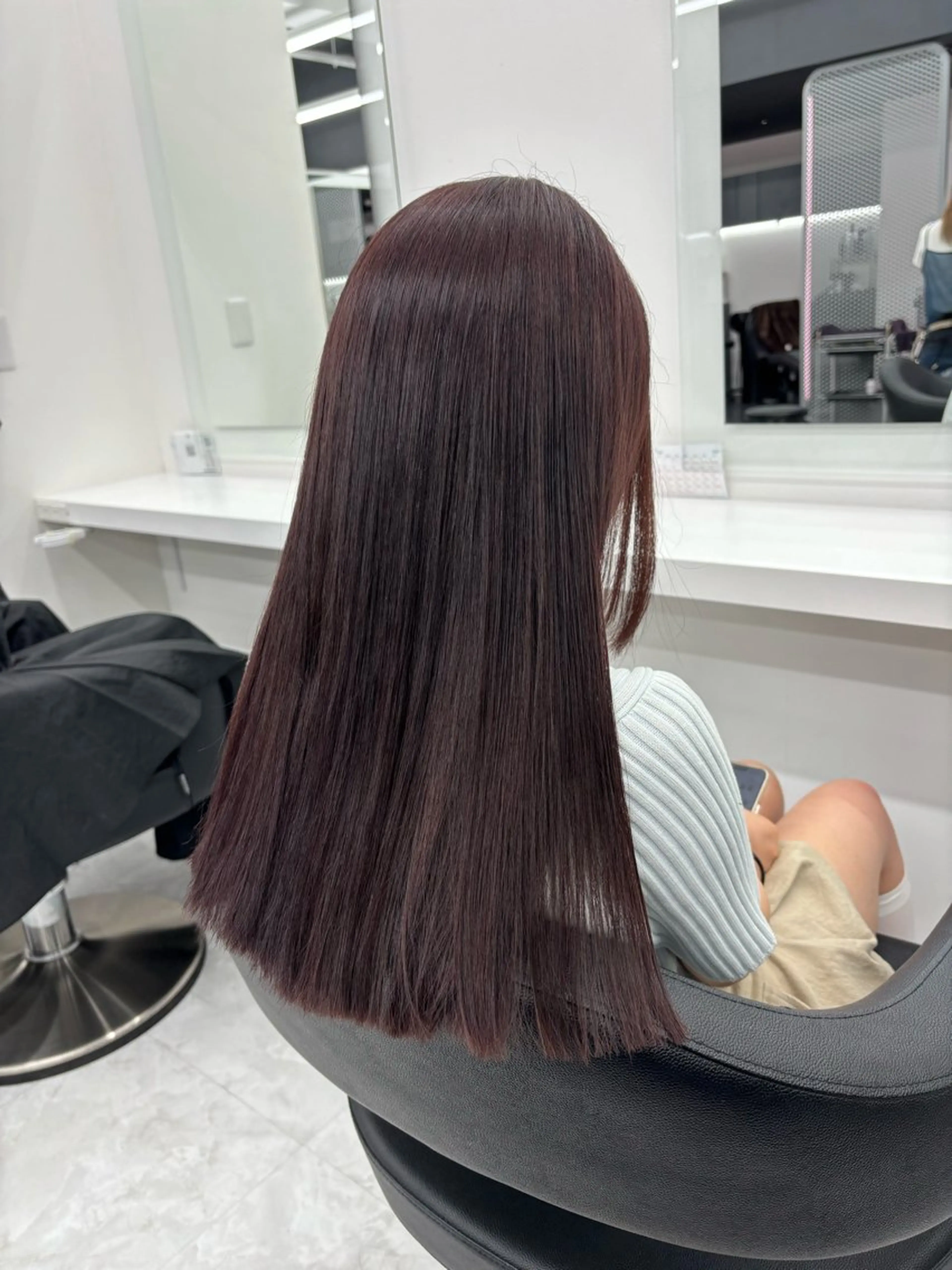 ロング 渋谷🥇透明感カラー 特化美容師のヘアスタイル