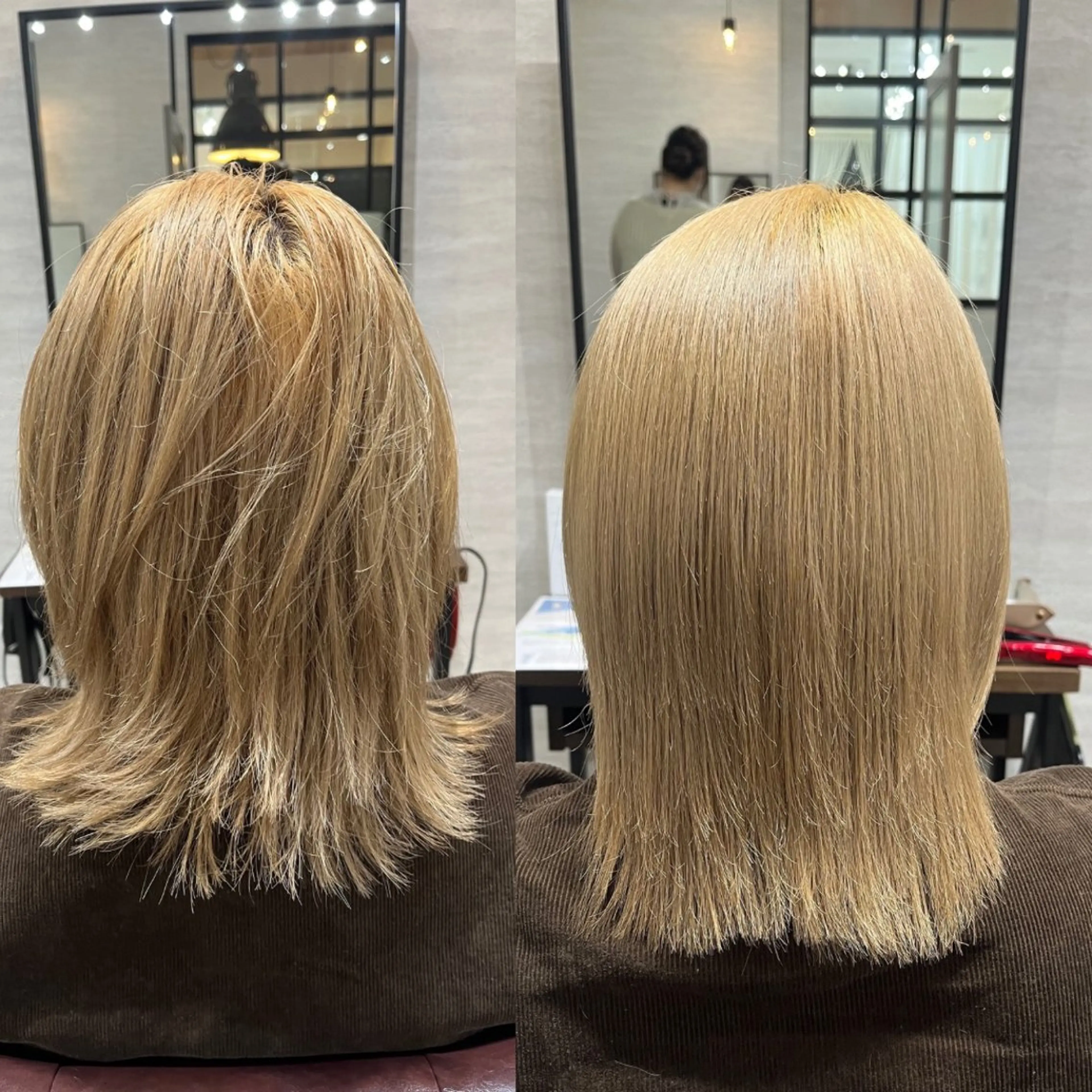 ミディアム トリートメント ✨髪質改善✨ 縮毛矯正/佐藤恵太のヘアスタイル