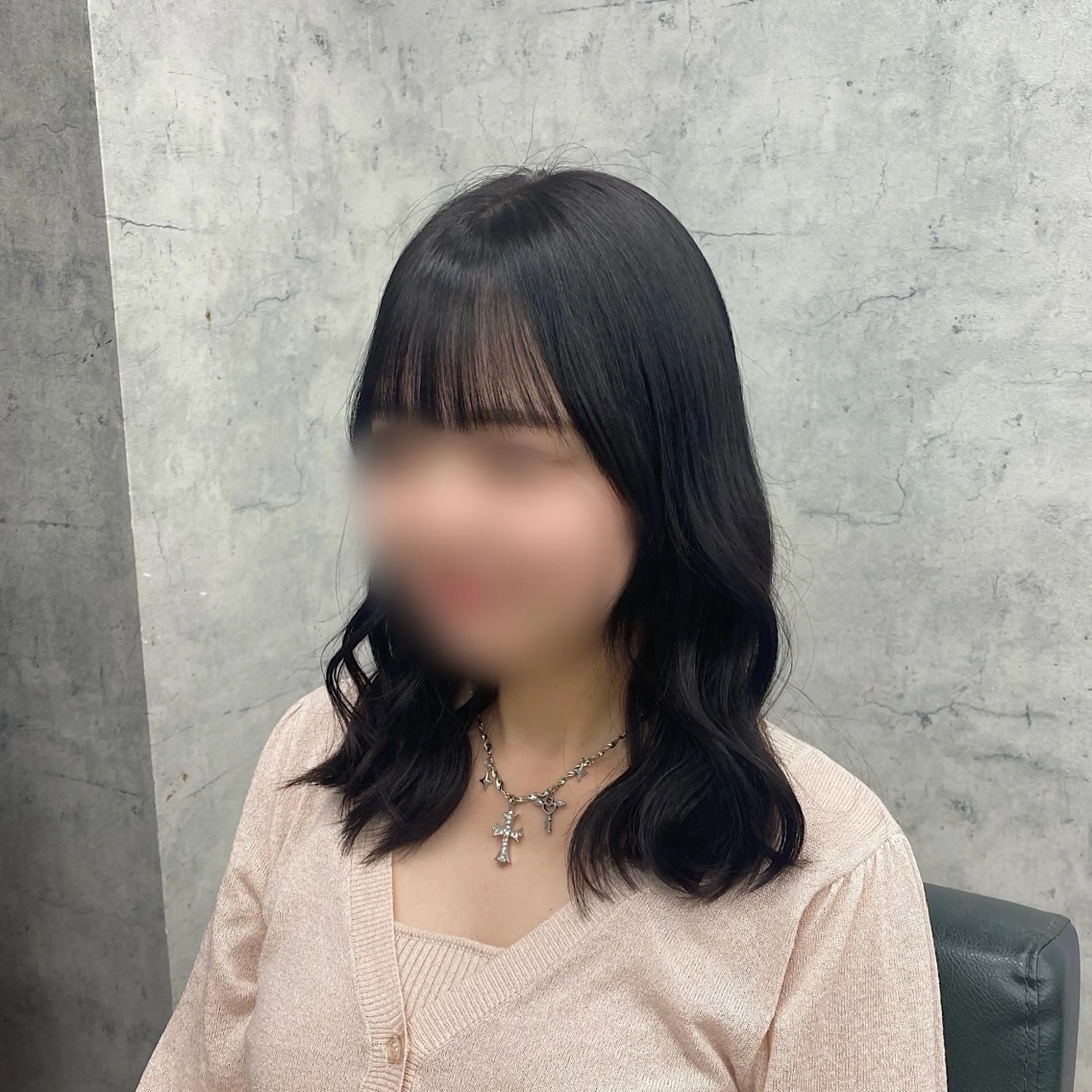 ミディアム カラー カット ヘアカラー limitみづき🌙 ブリーチカラーのヘアスタイル