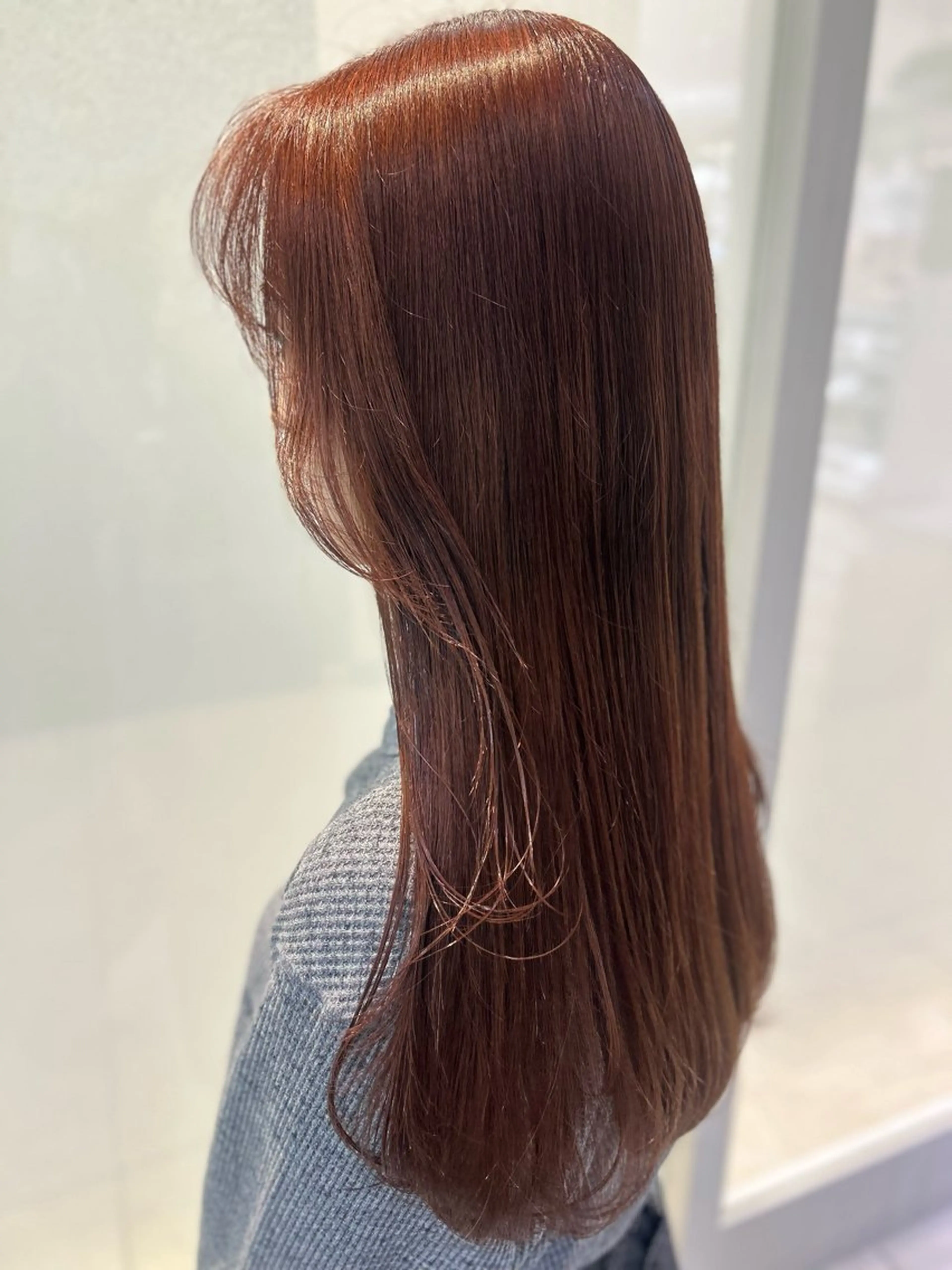 ロング カラー カット ヘアカラー トリートメント 艶質改善/縮毛矯正 ササキナツミのヘアスタイル