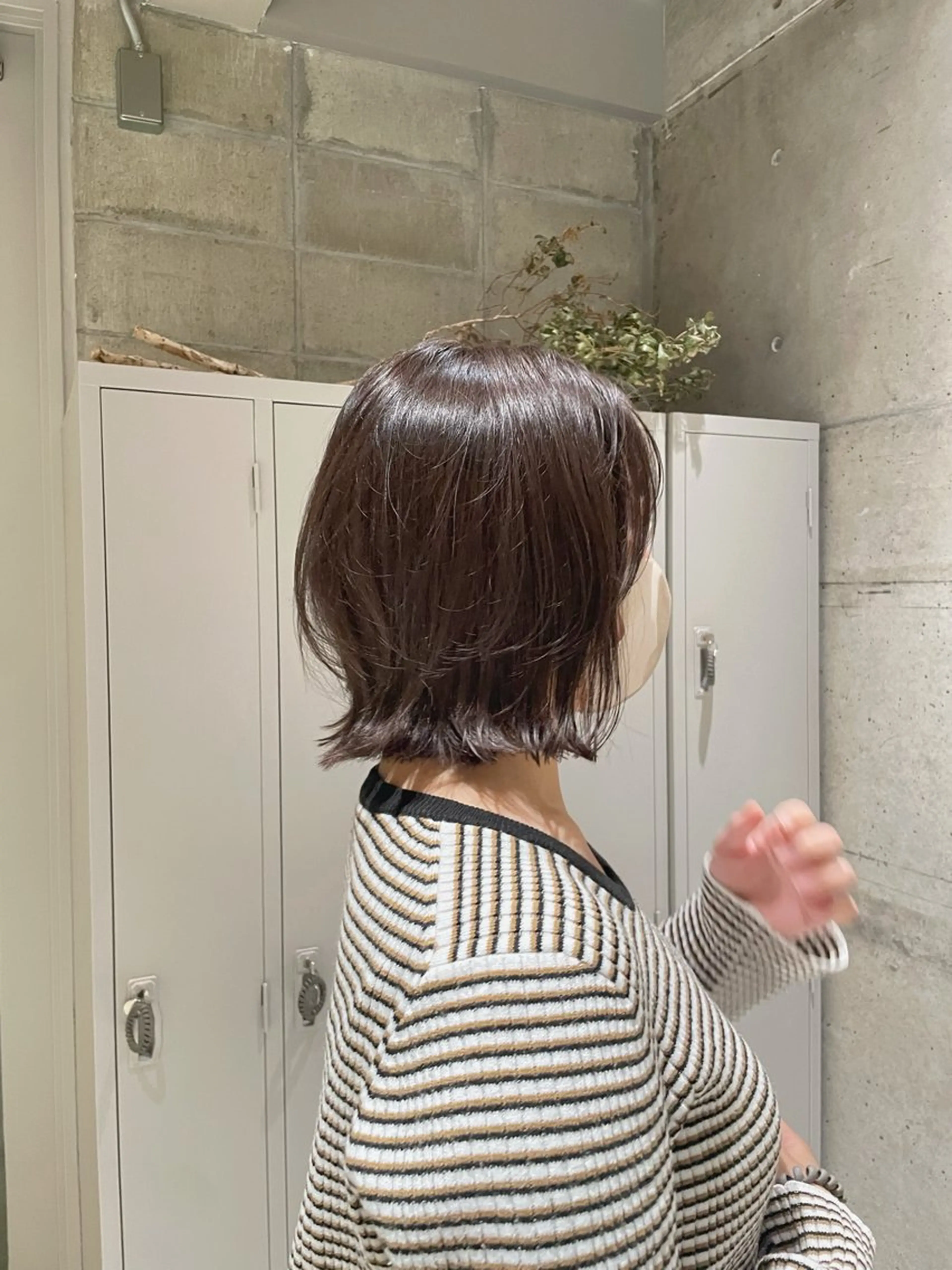 ミディアム カラー レイヤーカット IDEN AND TITY所属・ショートモデル募集 yukakoのヘアスタイル