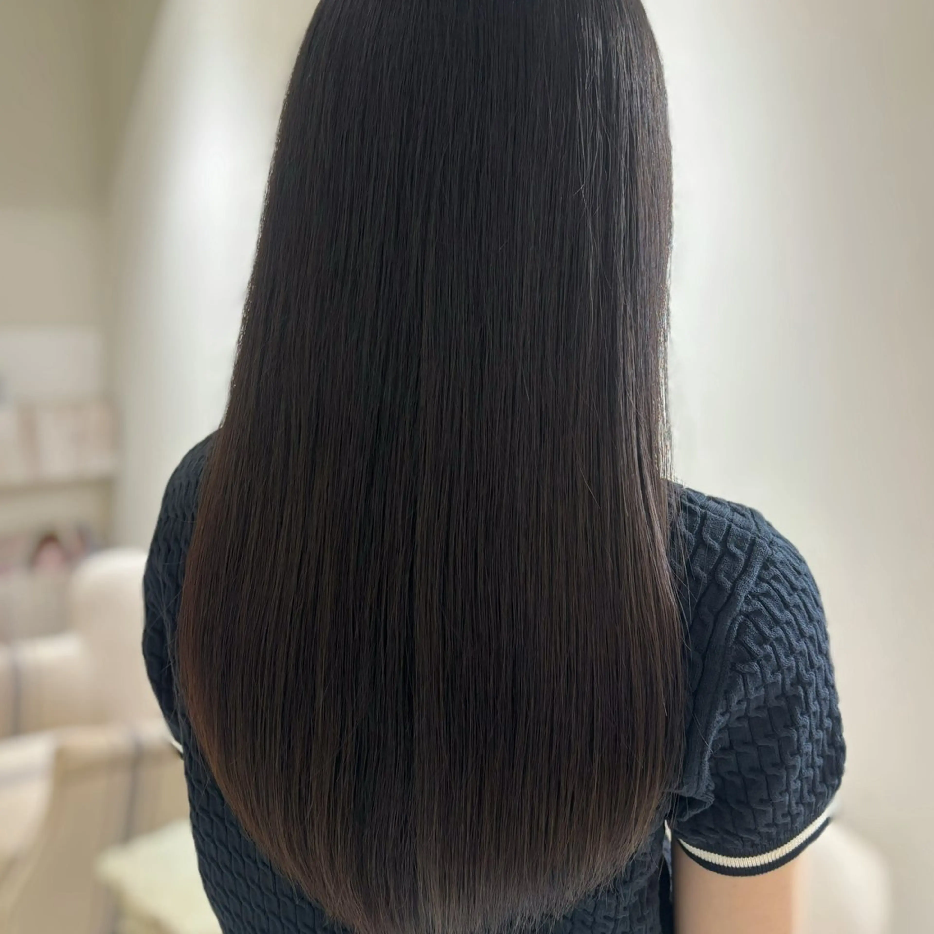 ロング カラー ヘアカラー トリートメント 艶髪✖️透明感/ 暗髪🩶/AOIのヘアスタイル