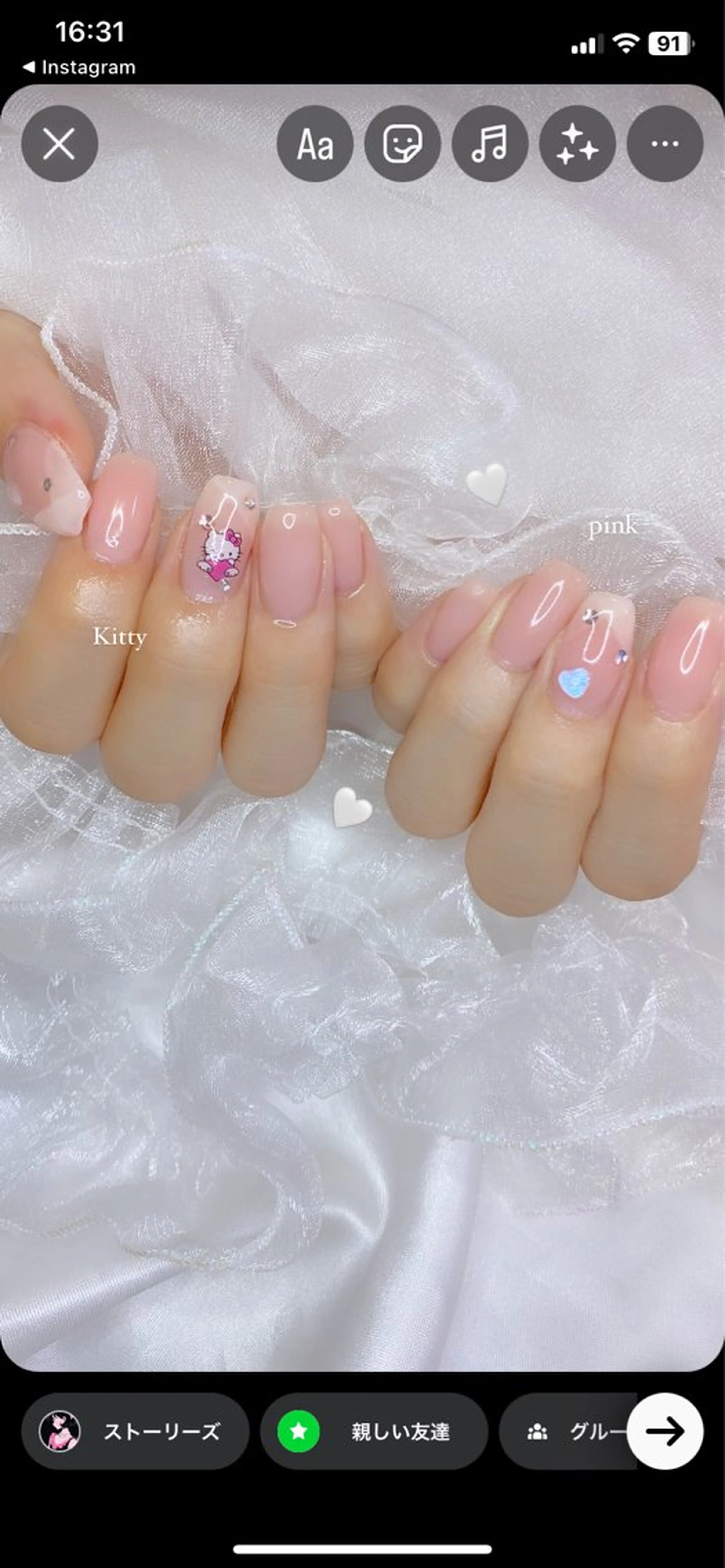 ネイル 🤍 Ayaのネイルデザイン
