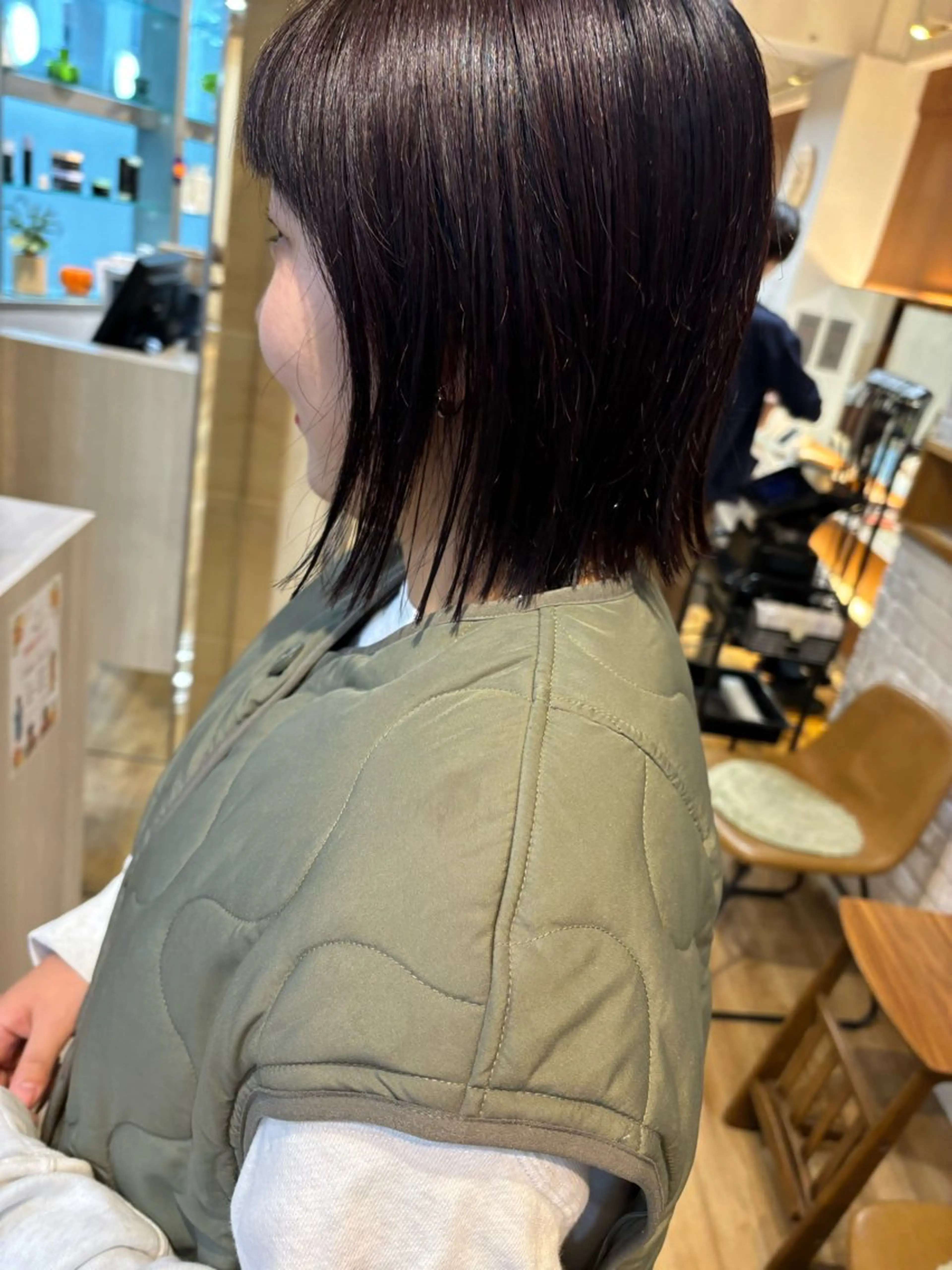 ショート カラー 池田理紗/メンズ カット/切りっぱなしのヘアスタイル