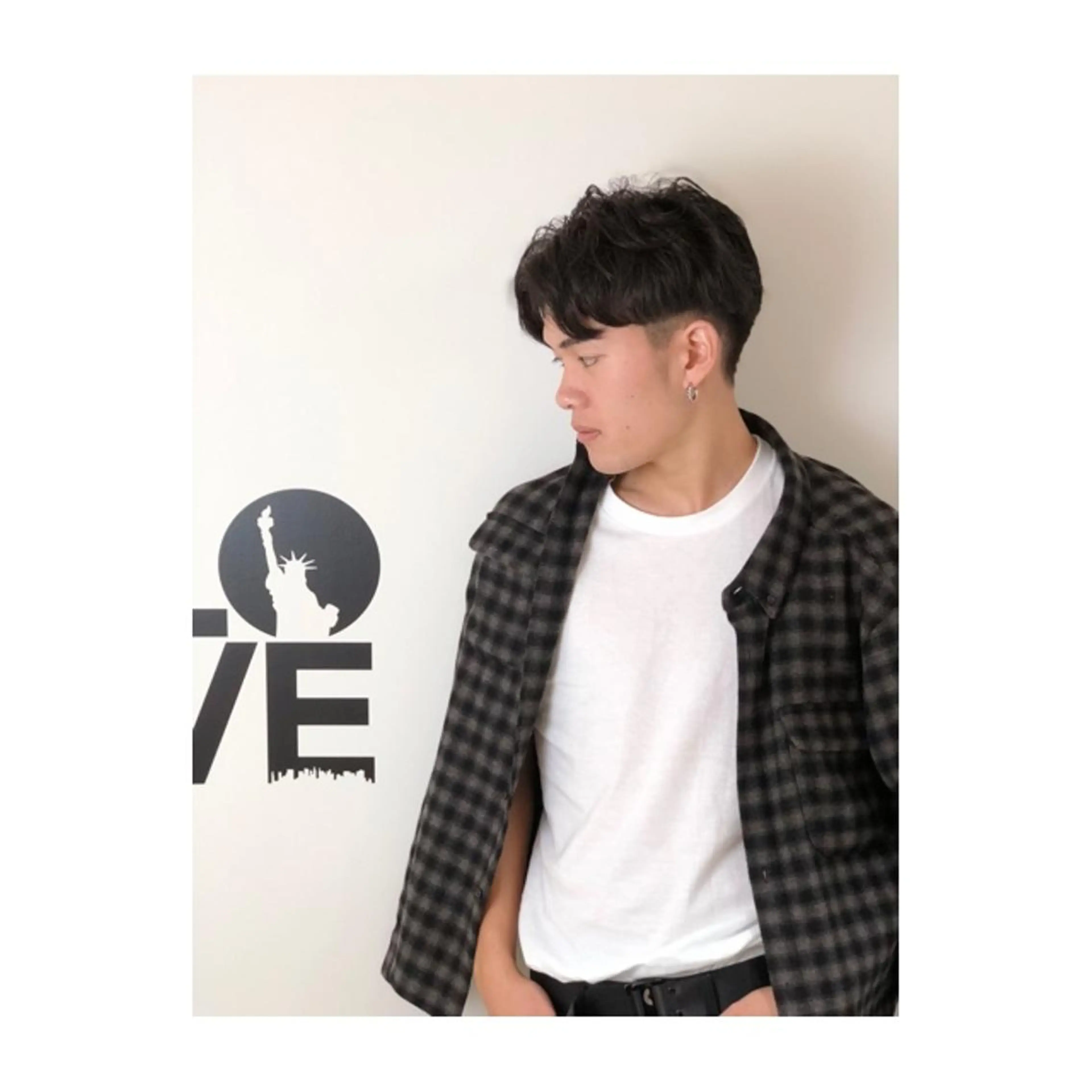 メンズ アップバング ショートが得意✂️ 藤城建太のヘアスタイル