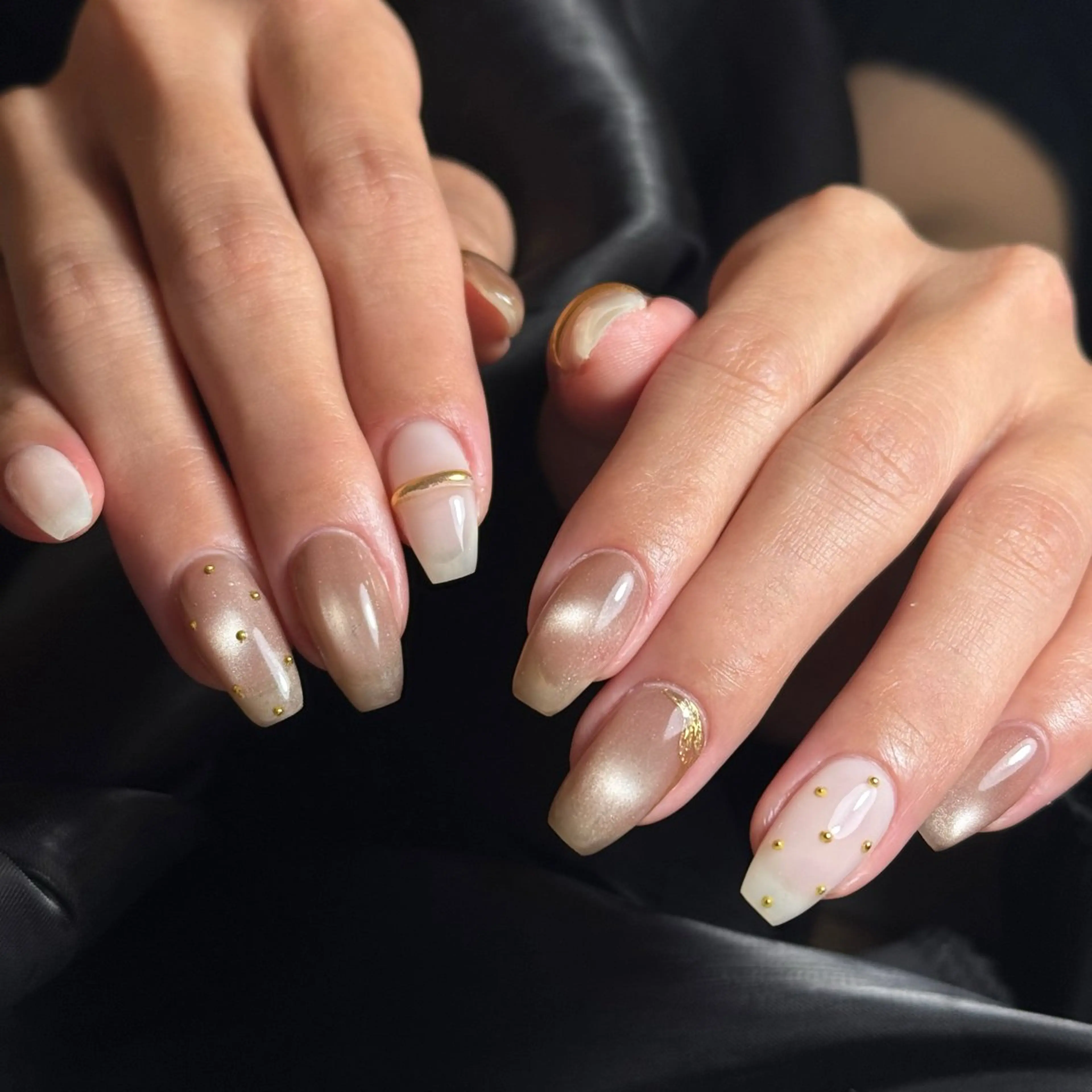 カラー ハンドネイル ハンドケア BLinLin nail salonのネイルデザイン