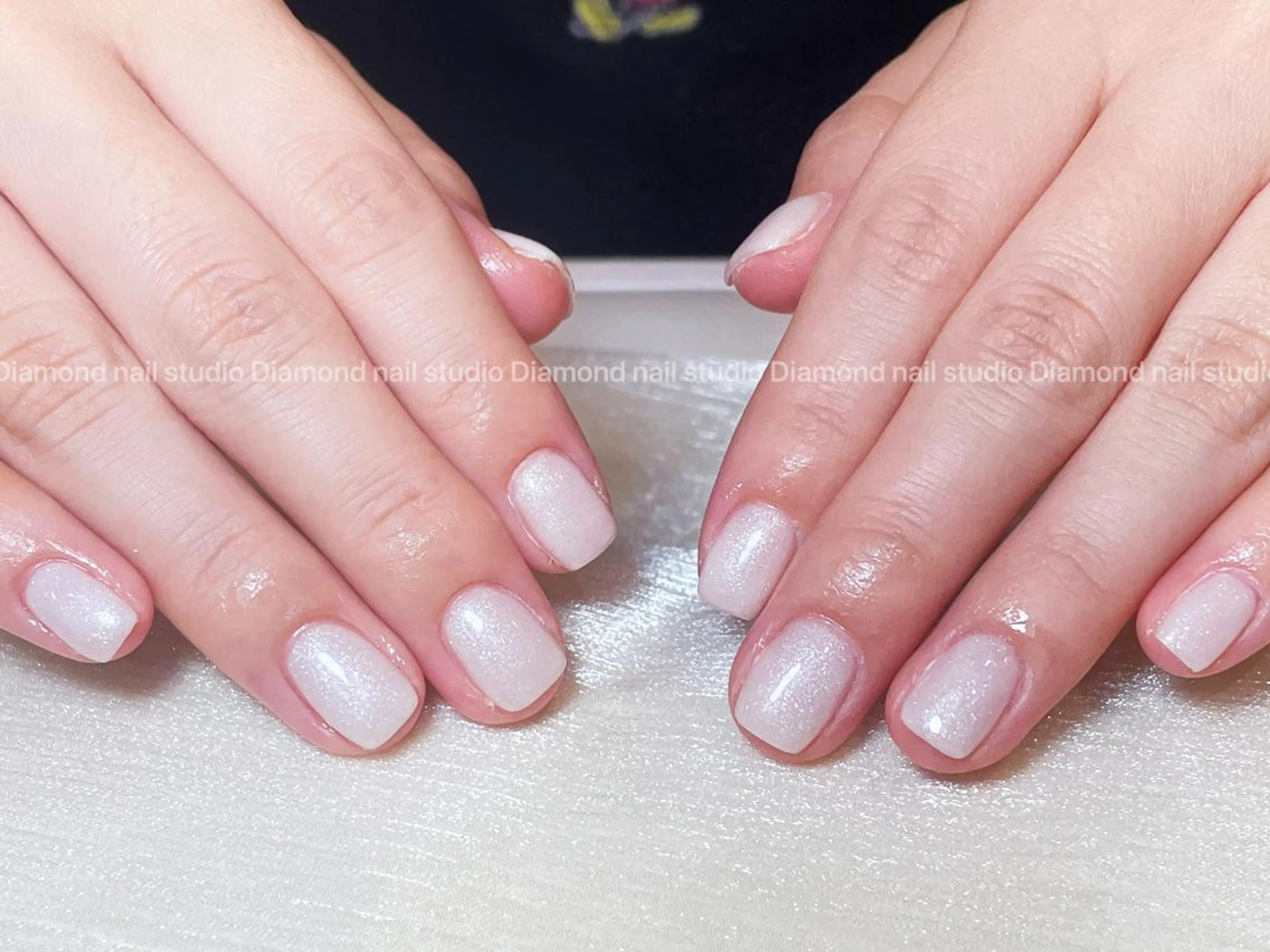 ネイル アートネイル オーロラネイル ガーリー キラキラネイル マグネットネイル ハンドネイル Diamond ✨のネイルデザイン