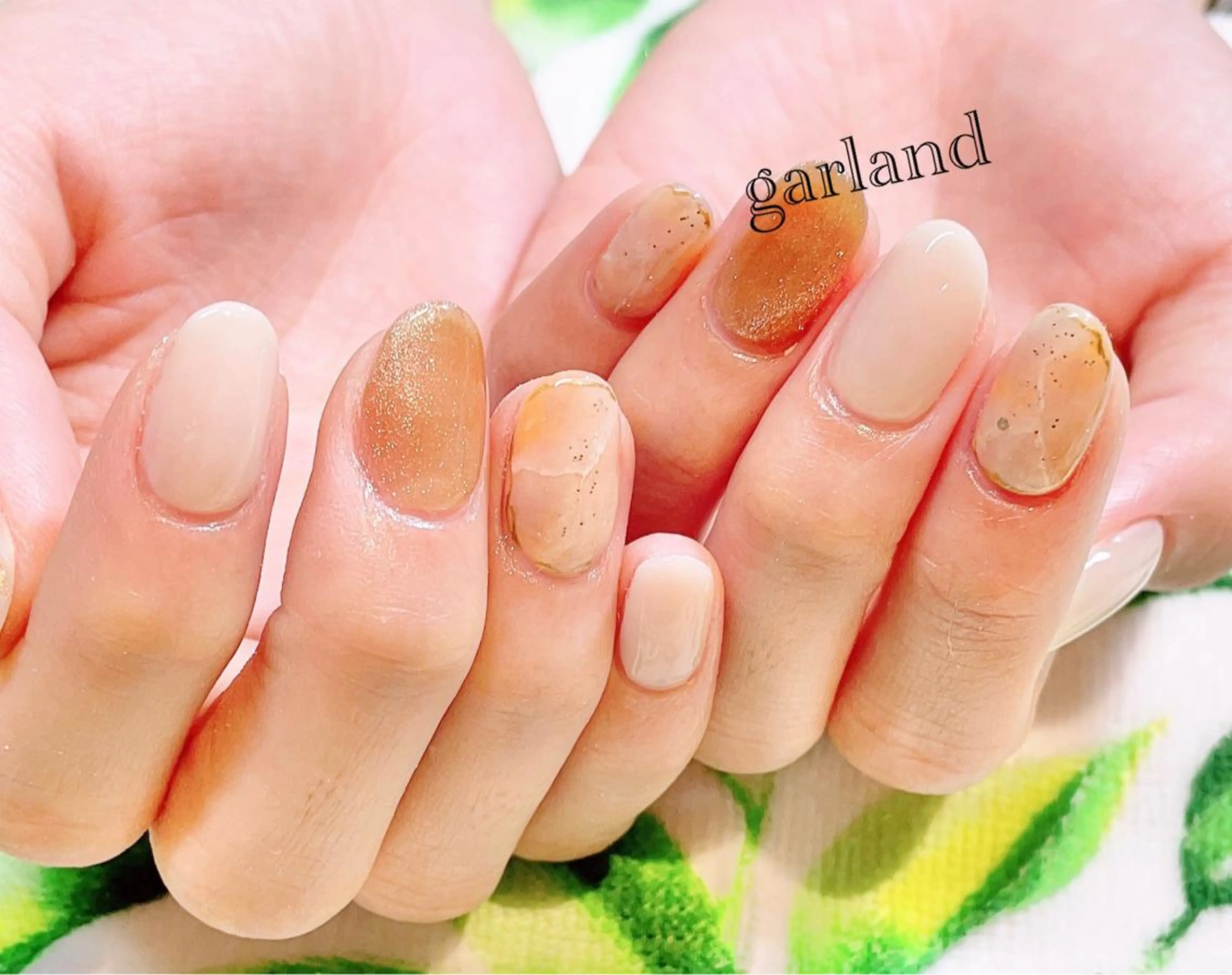 ネイル ハンドネイル Garland Nail.maoのネイルデザイン