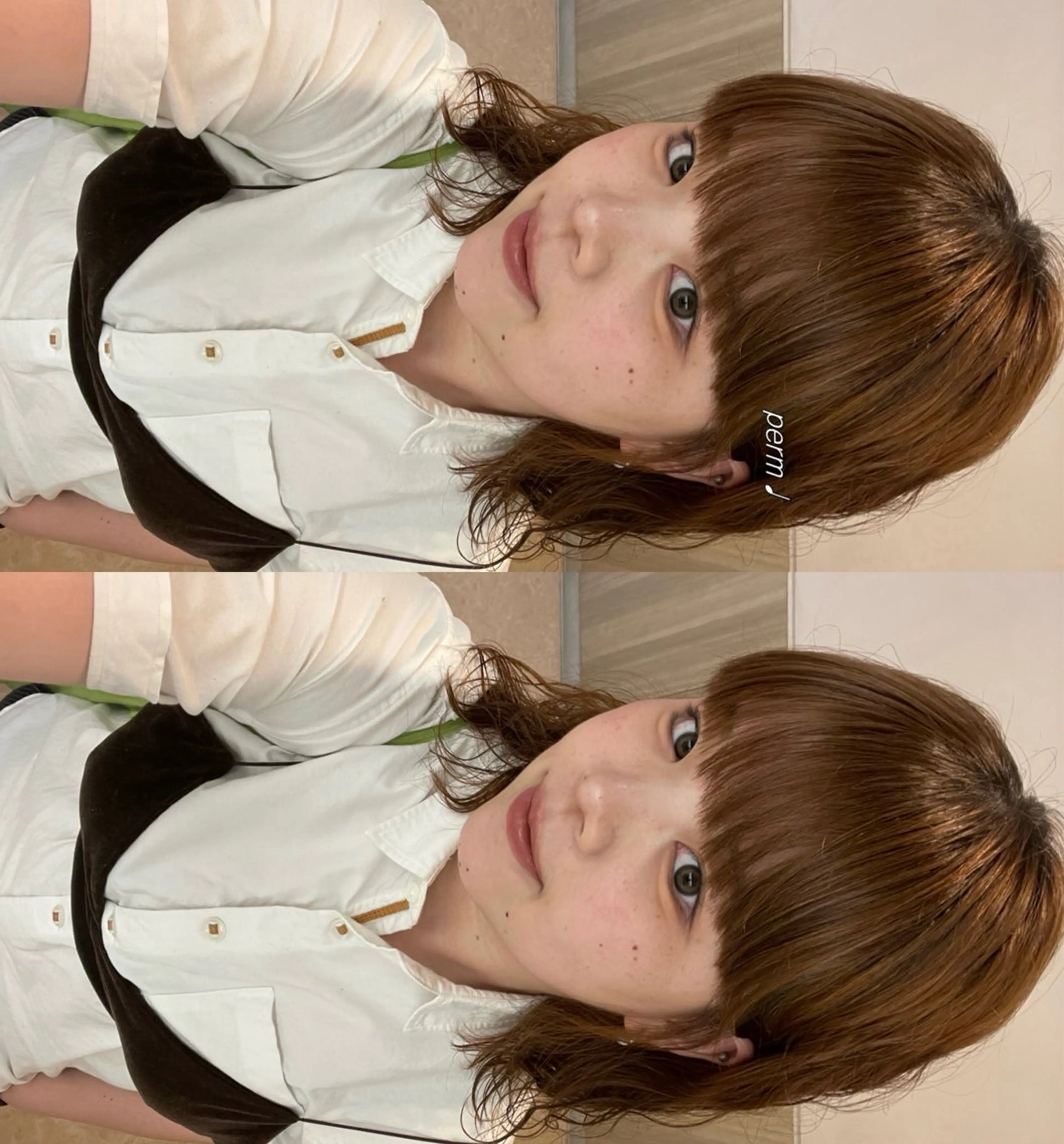 パーマ 自然と惹かれる🪷 艶カラー/茉優♩のヘアスタイル