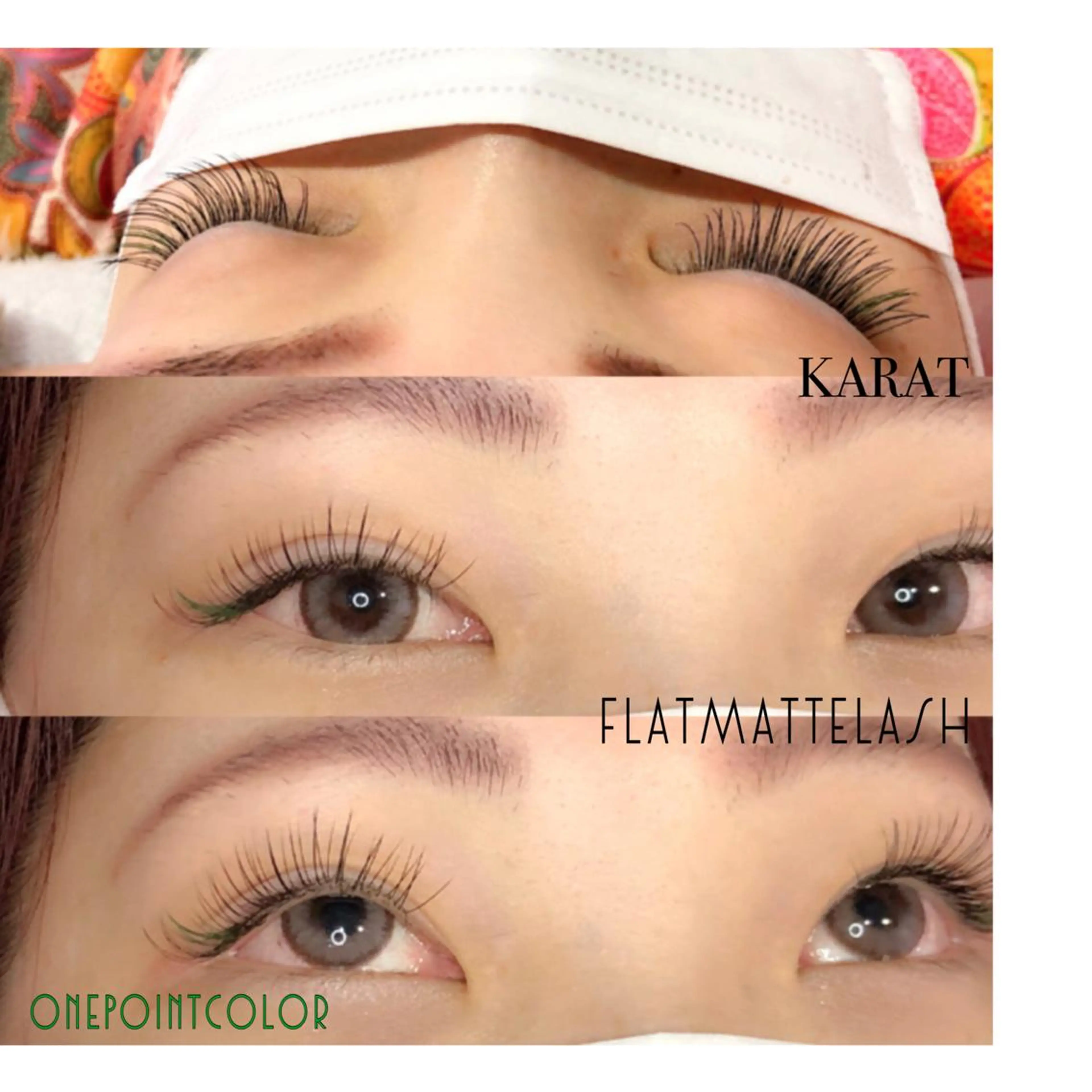 マツエク・マツパ Cカール ★ KAEDE ★のマツエク・マツパデザイン