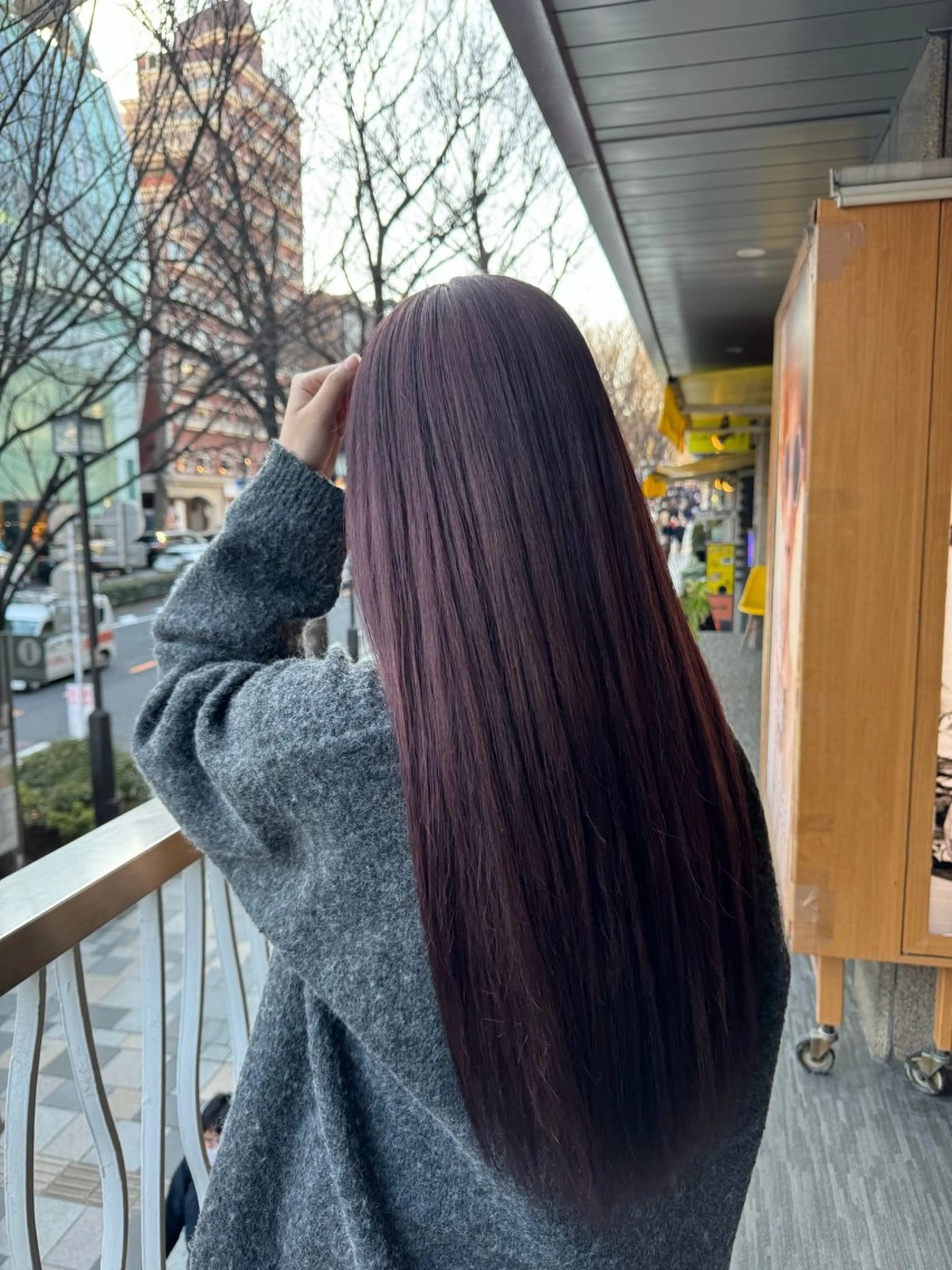 カラー モリオフロムロンドン原宿本店所属・ショート/ボブ/ハイ トーン/Nanahaのヘアスタイル