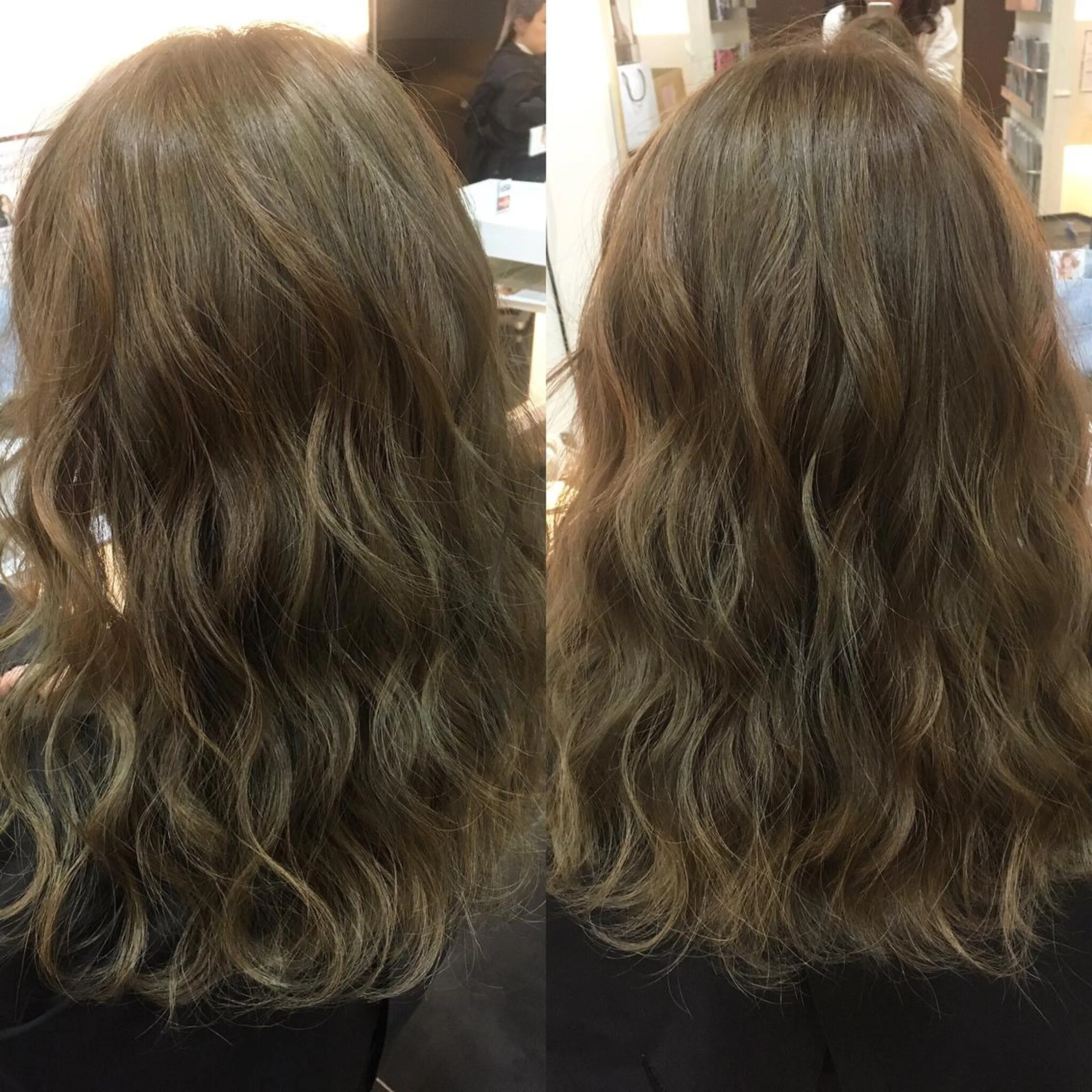 カラー ブリーチ 早川 真幸のヘアスタイル
