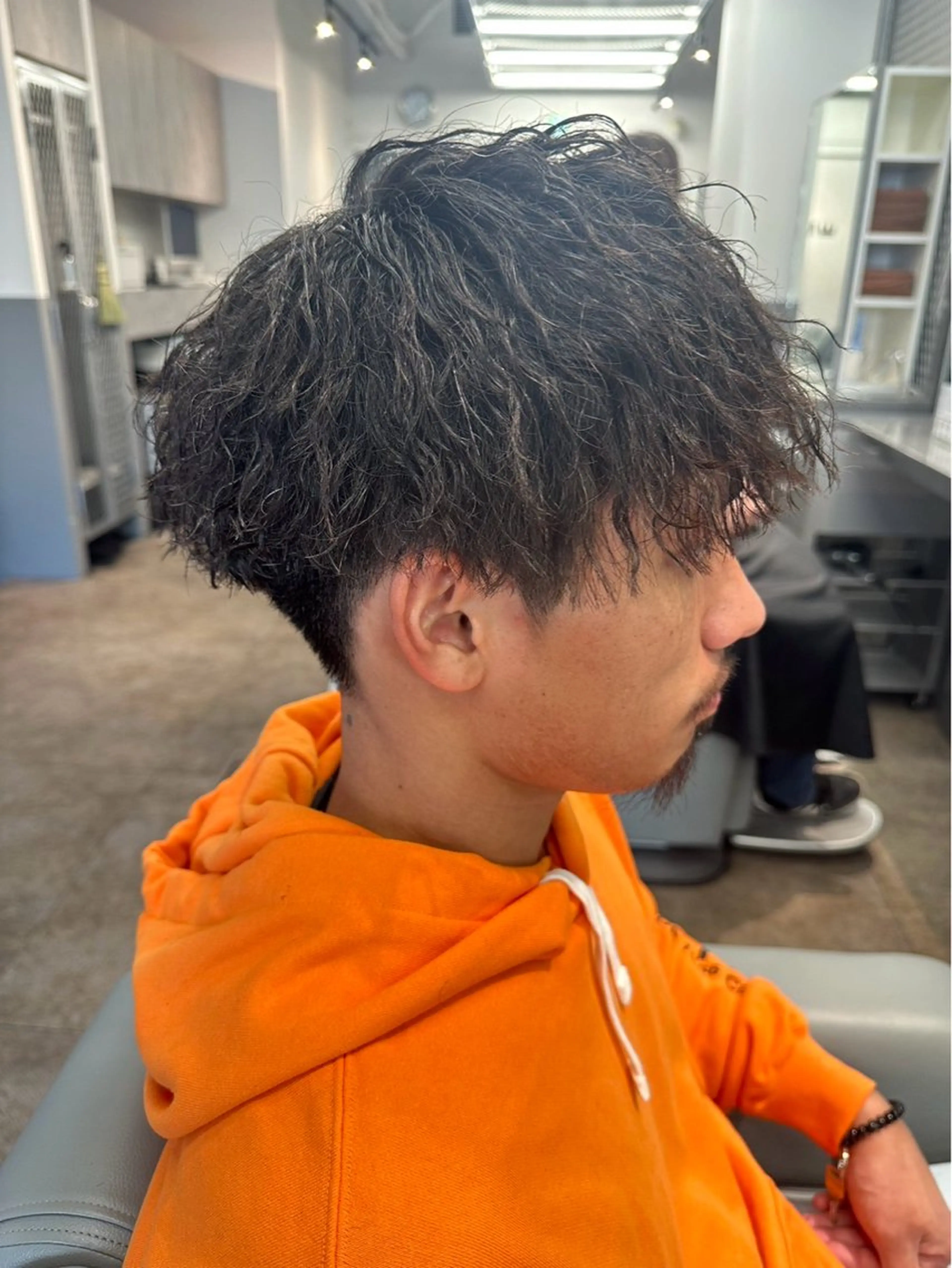 ミディアム BARBER BROS 長堀橋店所属・奥 圭人｜メンズスタイルのヘアスタイル