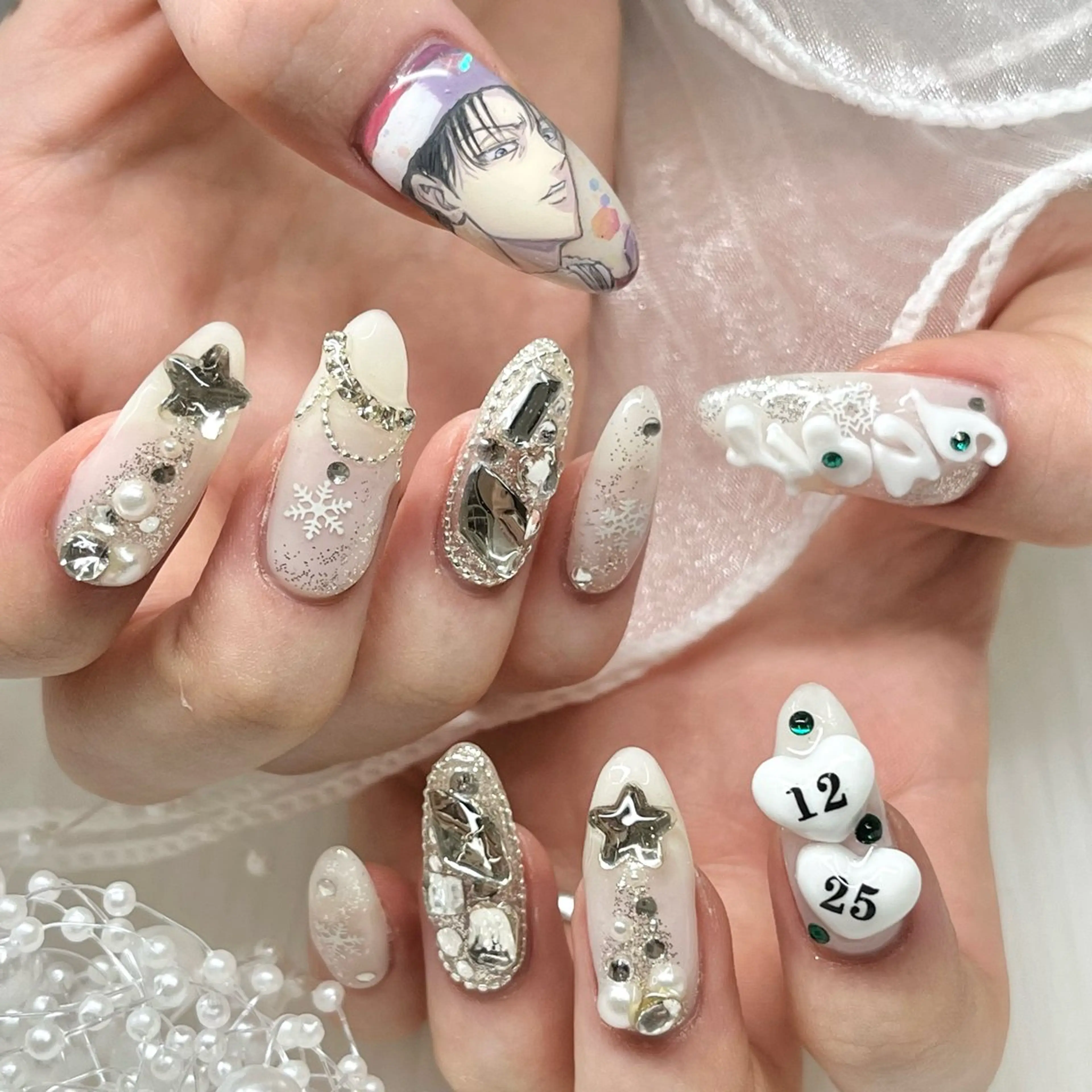 ネイル ハンドネイル 池袋痛ネイル Nok. 渡辺のネイルデザイン