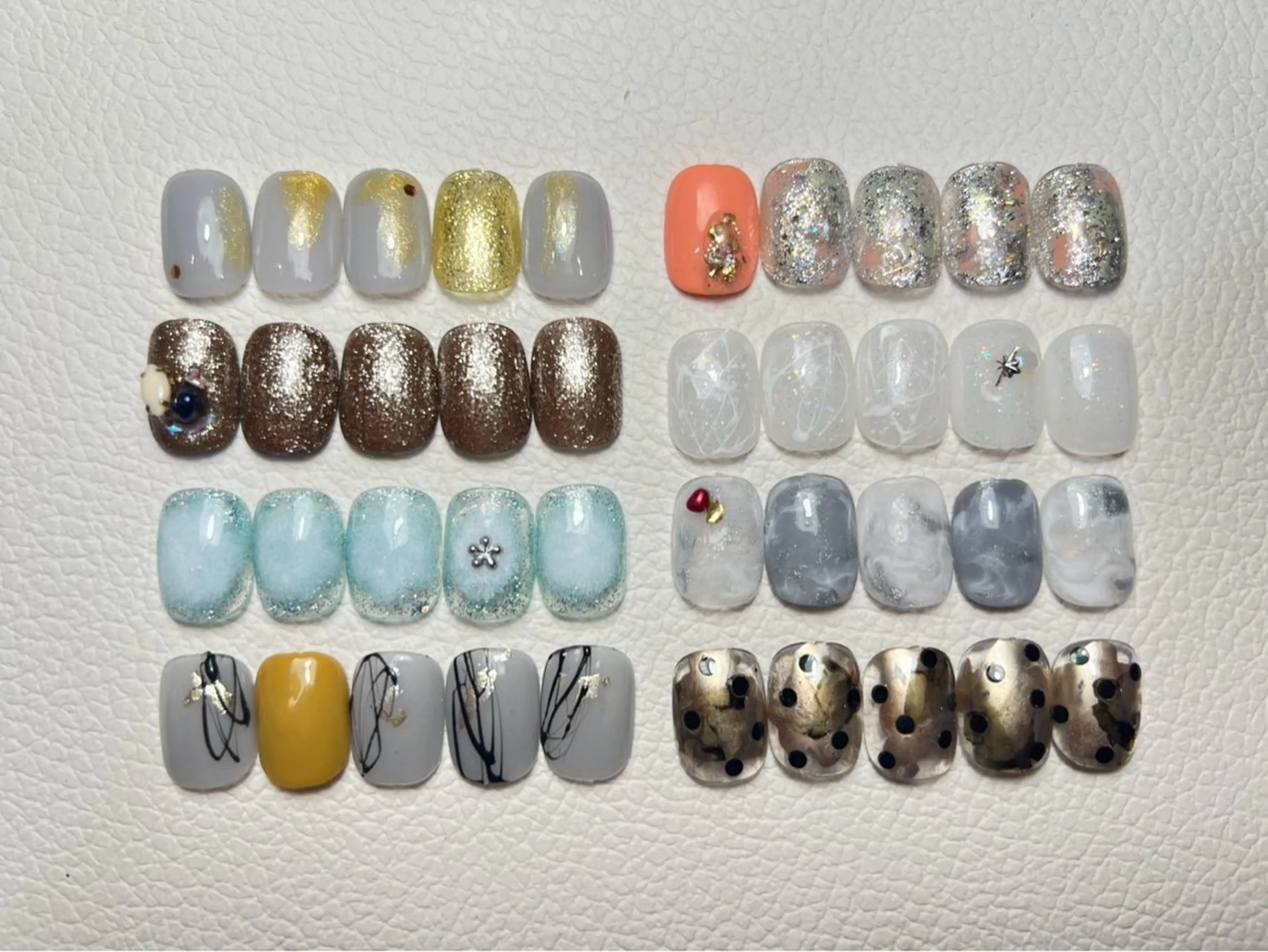 12/10迄　定額デザイン　¥4500〈オフあり・ケア込〉の写真