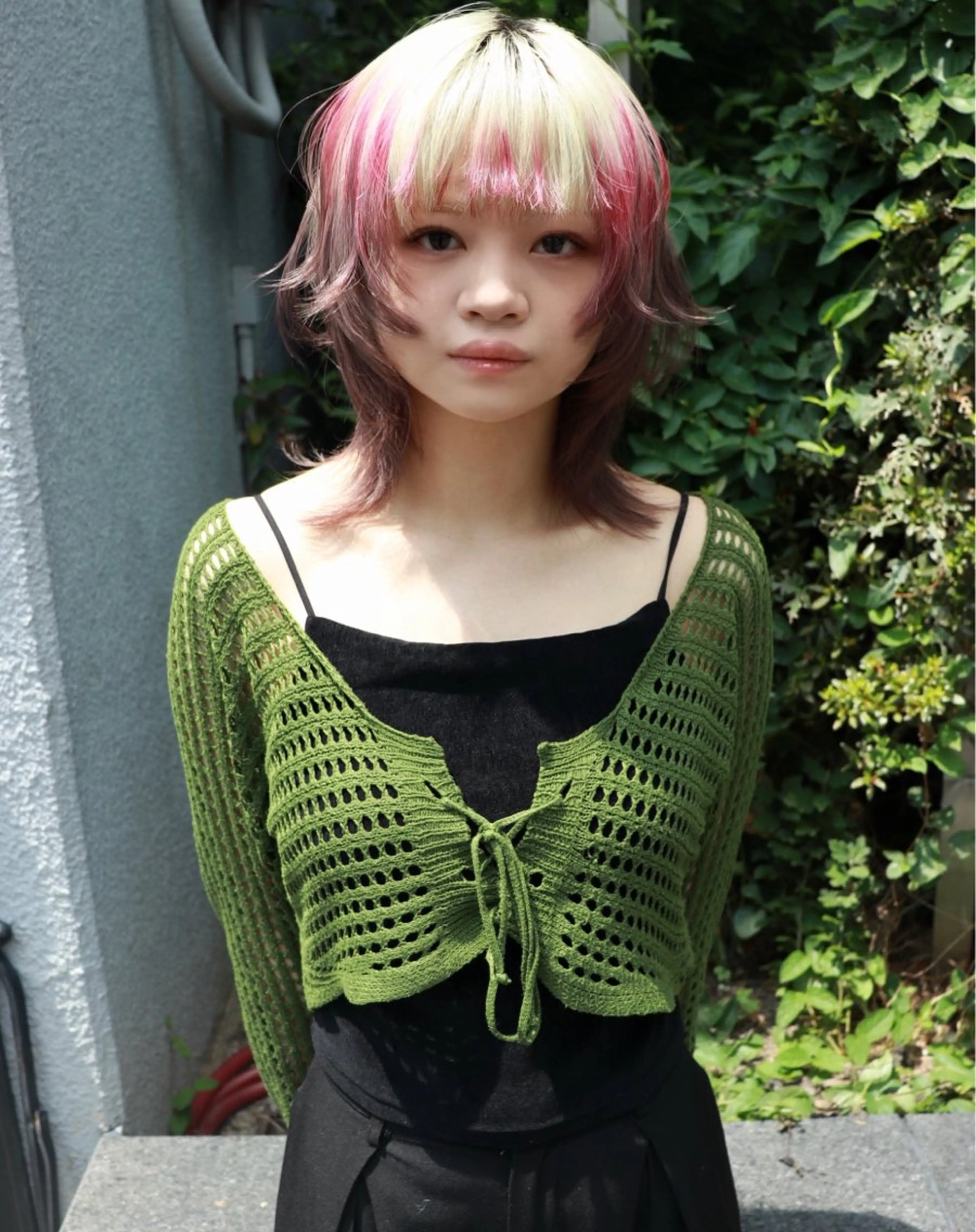 ショート カラー カット ヘアカラー トリートメント ヘアセット 色落ちまで2度綺麗な ハイトーン⭐️ヨシキのヘアスタイル