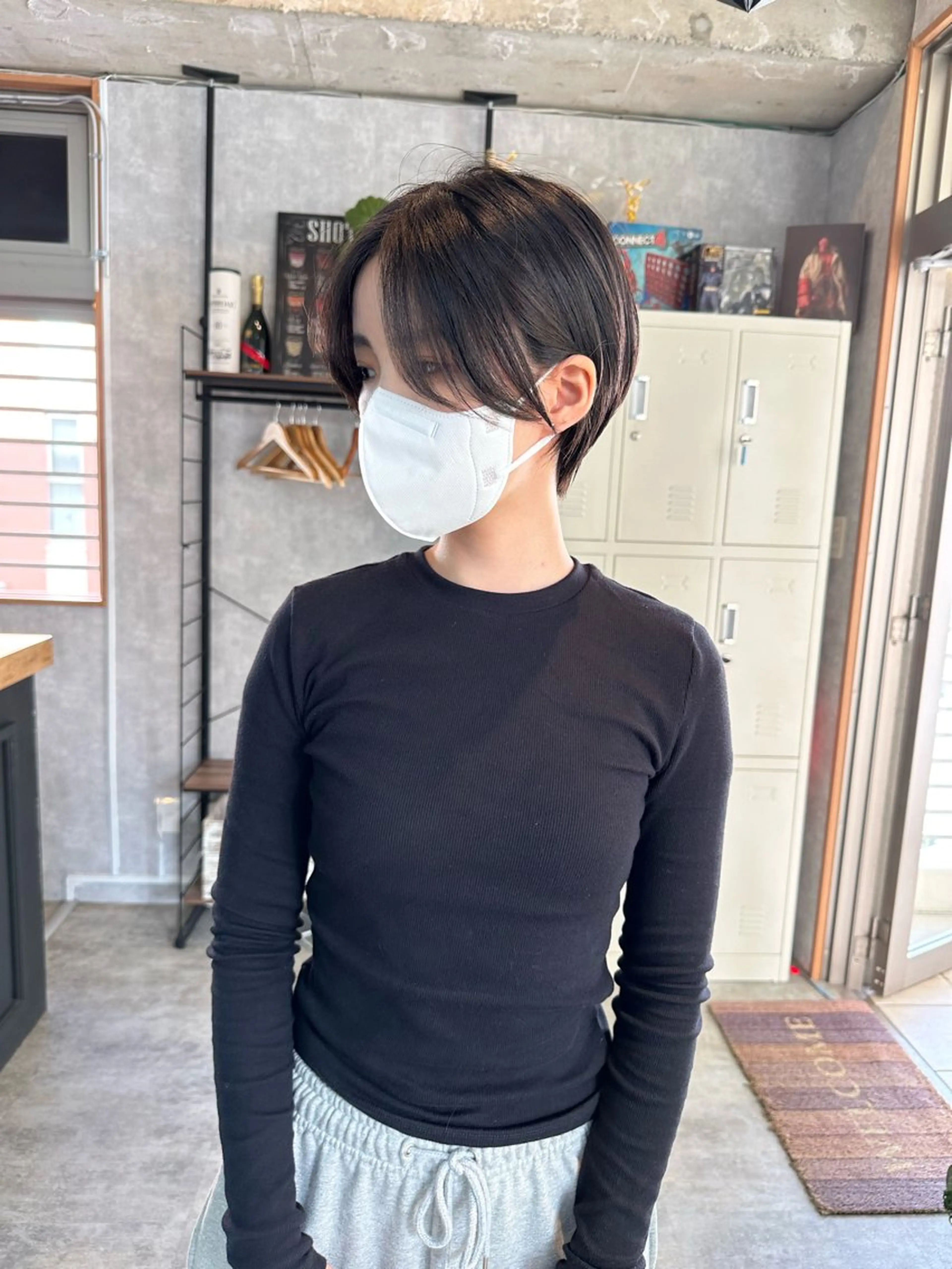ショート 切りっぱなしボブ ショートボブ ハンサムショート 丸みショート ボブ C’LD hair  produce /シールドヘア所属・モテ髪/ボブ/ショー ト/アダチフウトのヘアスタイル