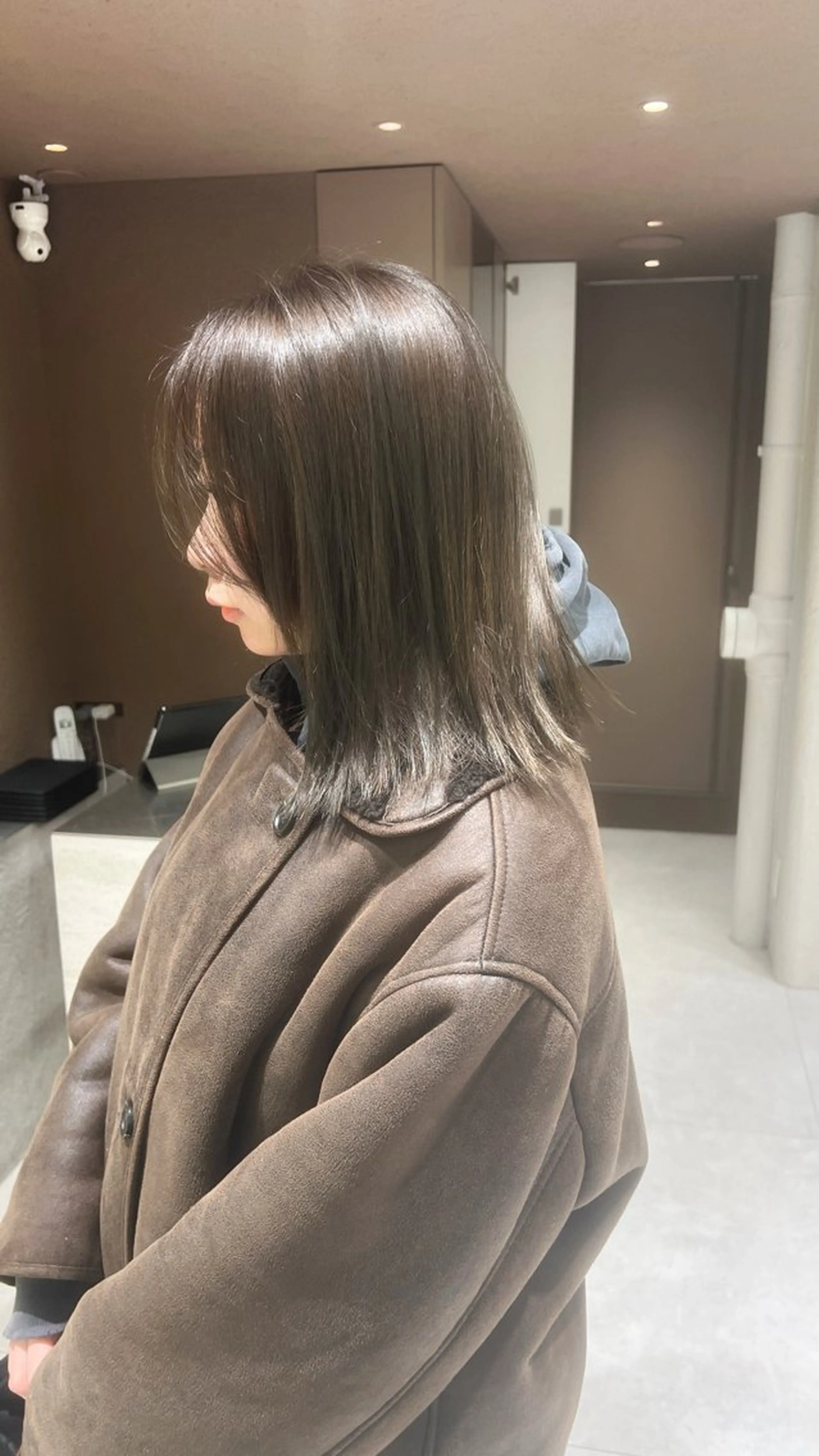 ショート ボブ rino🤍 恵比寿レイヤーカットのヘアスタイル