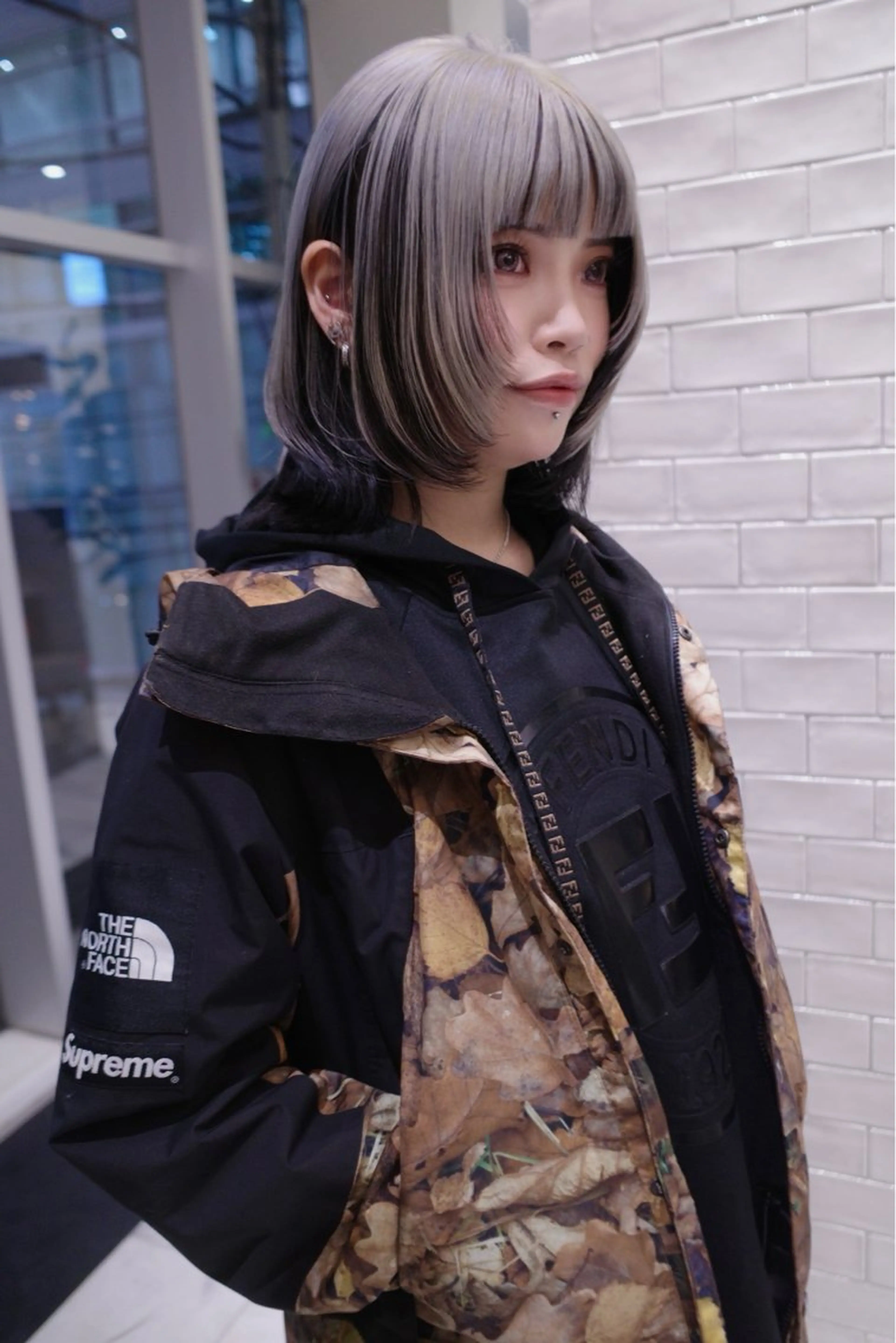 ミディアム カラー カット ヘアカラー トリートメント SALOWIN所属・ブリーチ🧹 ボブ✨レイヤーのヘアスタイル
