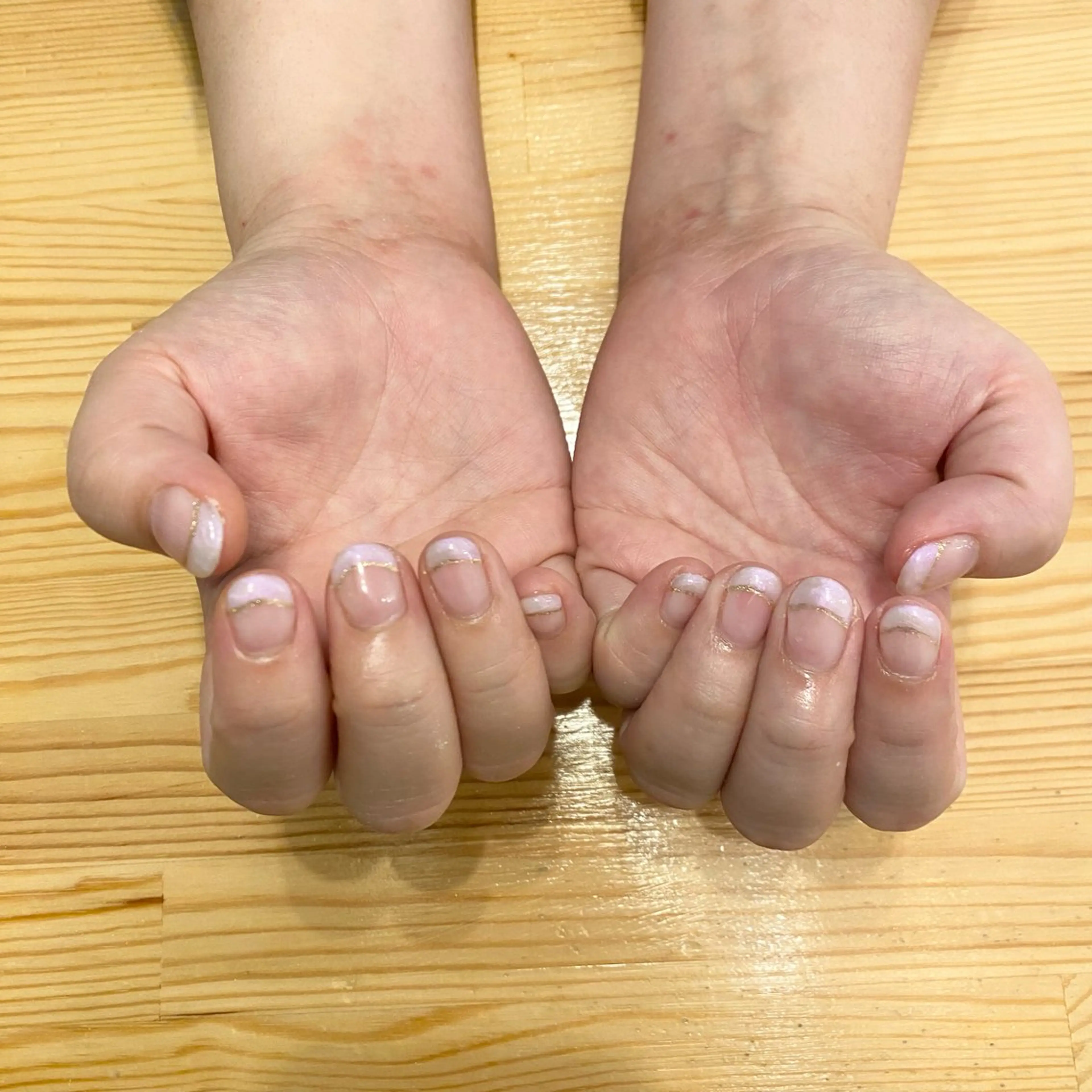 ネイル フレンチネイル Nail Alaia 妙典店💛Saraのネイルデザイン
