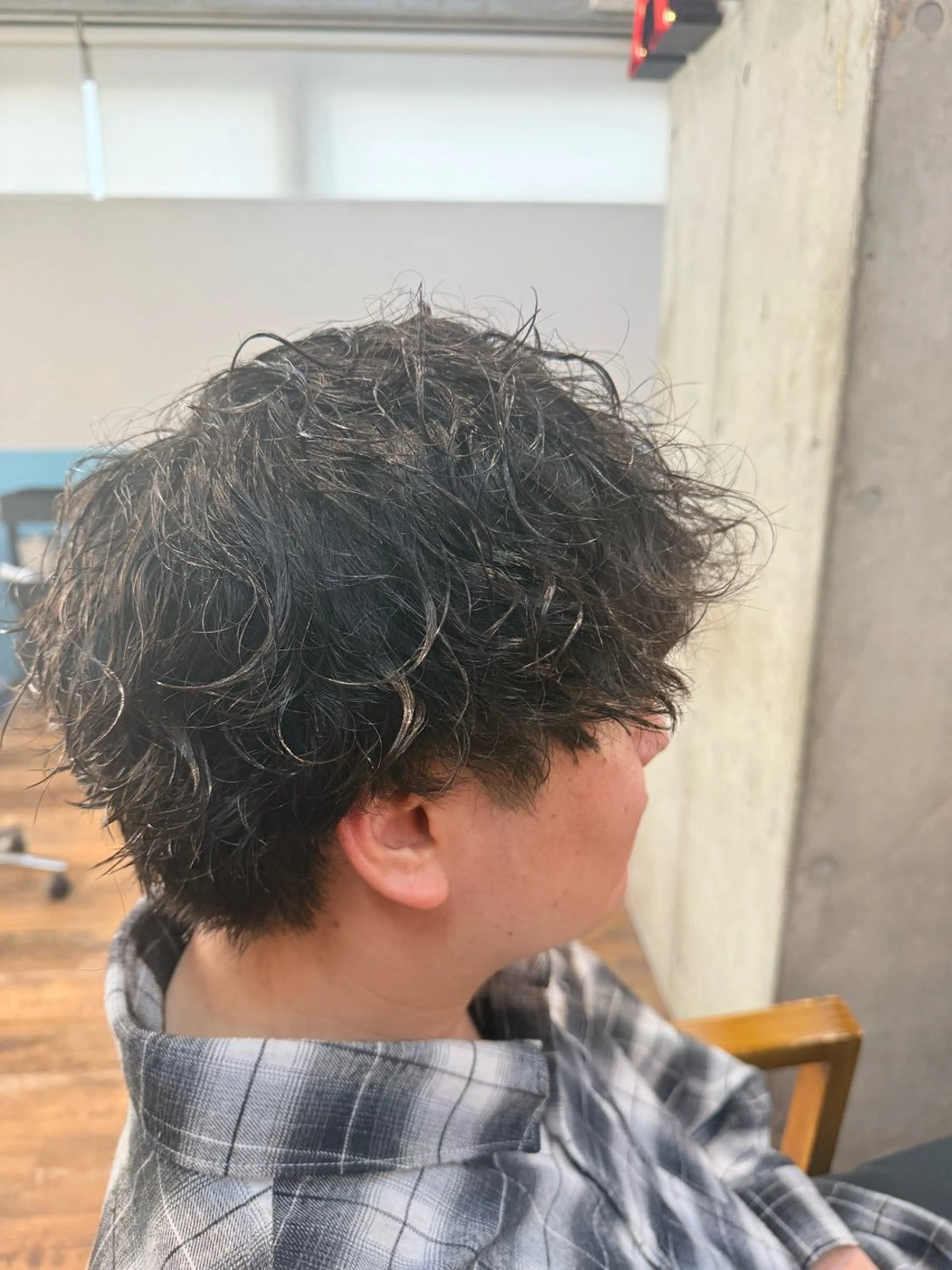 ショート パーマ メンズ パーマ レイヤー/髪質改善/ メンズ/KEIGOのヘアスタイル