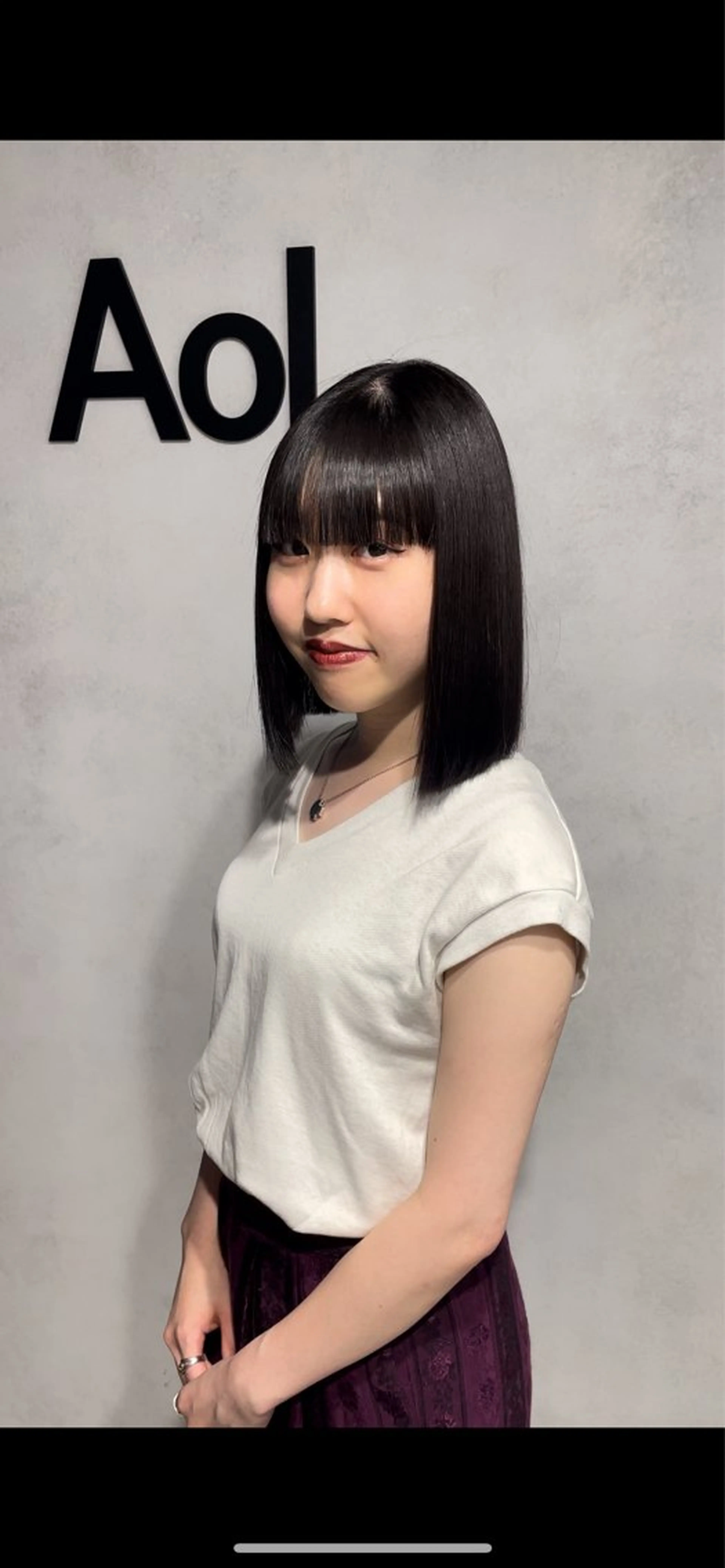 ミディアム カット 縮毛矯正 トリートメント ヘッドスパ ✨髪質改善✨美髪 矯正🫧小泉のヘアスタイル